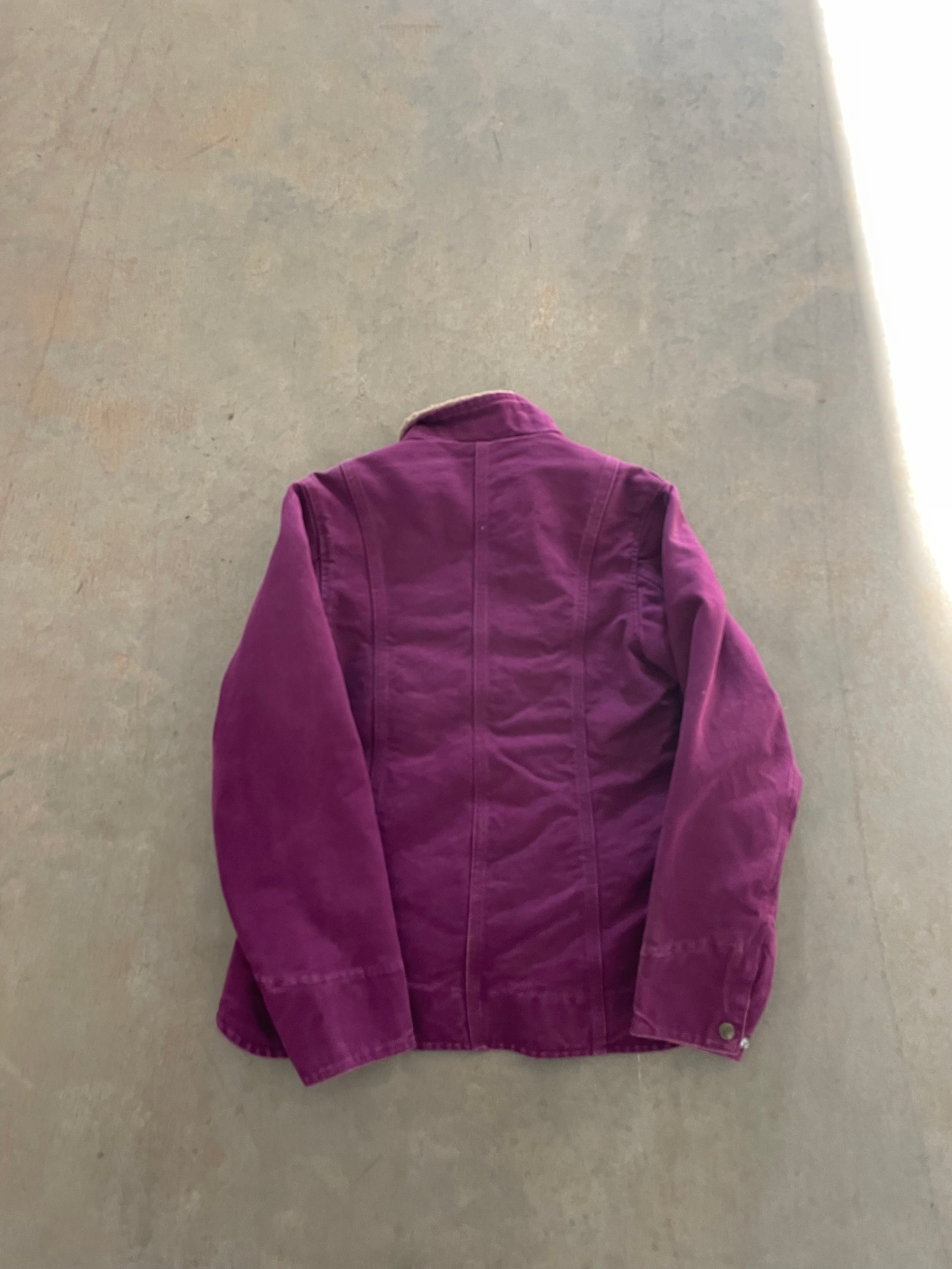 VINTAGE PURPLE CARHARTT JACKET-WMNS S