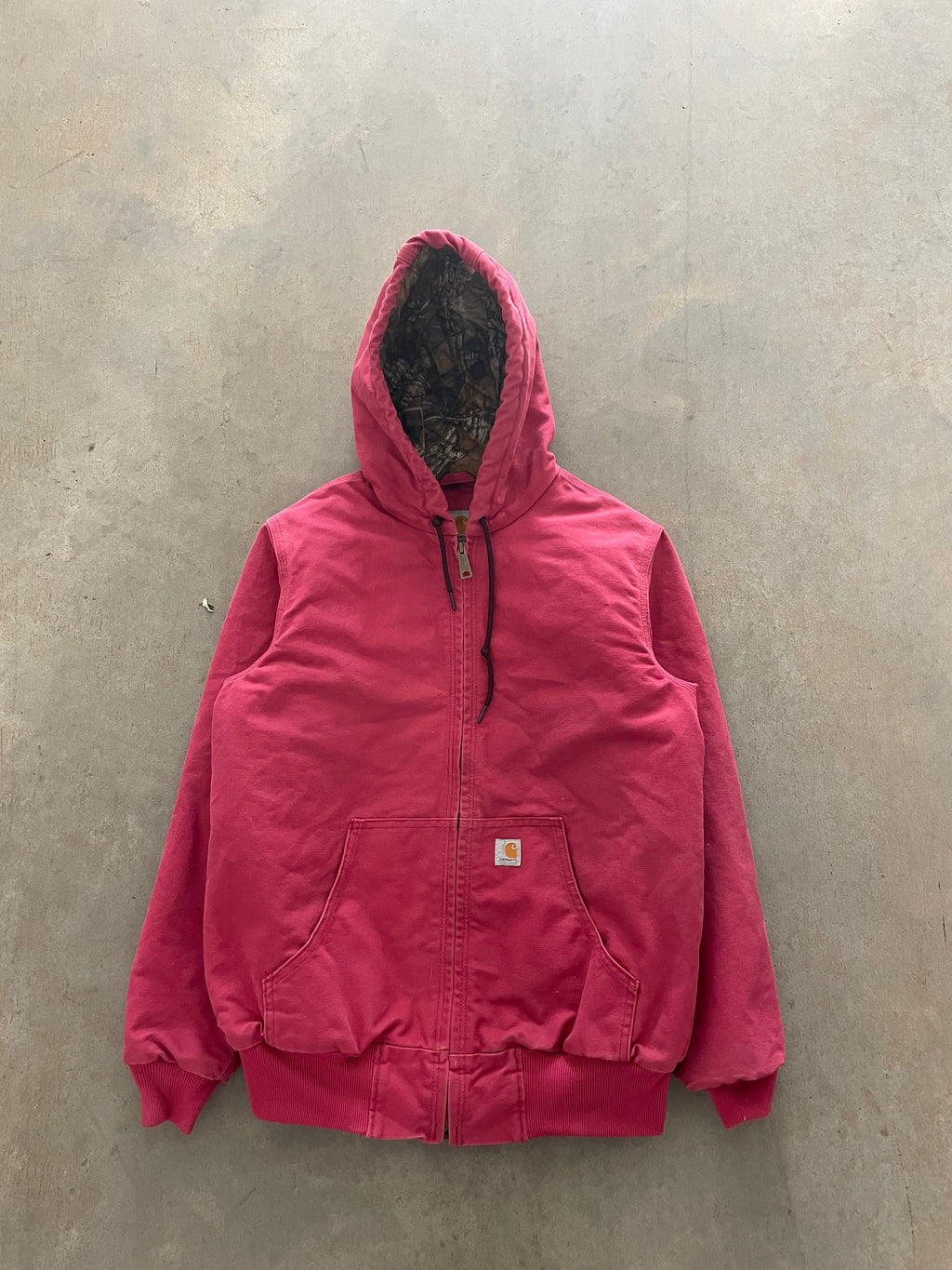 VINTAGE PINK CARHARTT JACKET-WMNS S