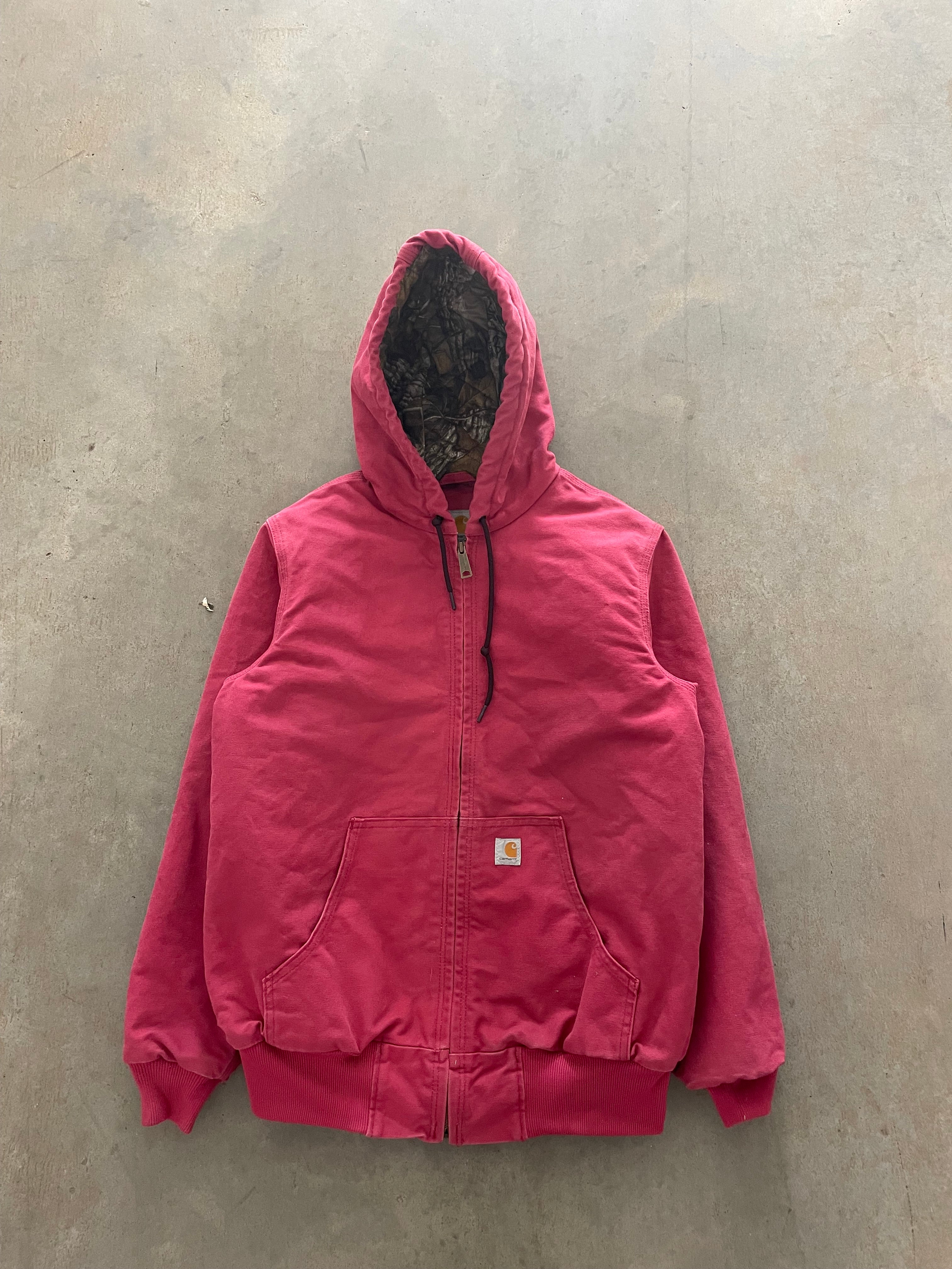VINTAGE PINK CARHARTT JACKET-WMNS S