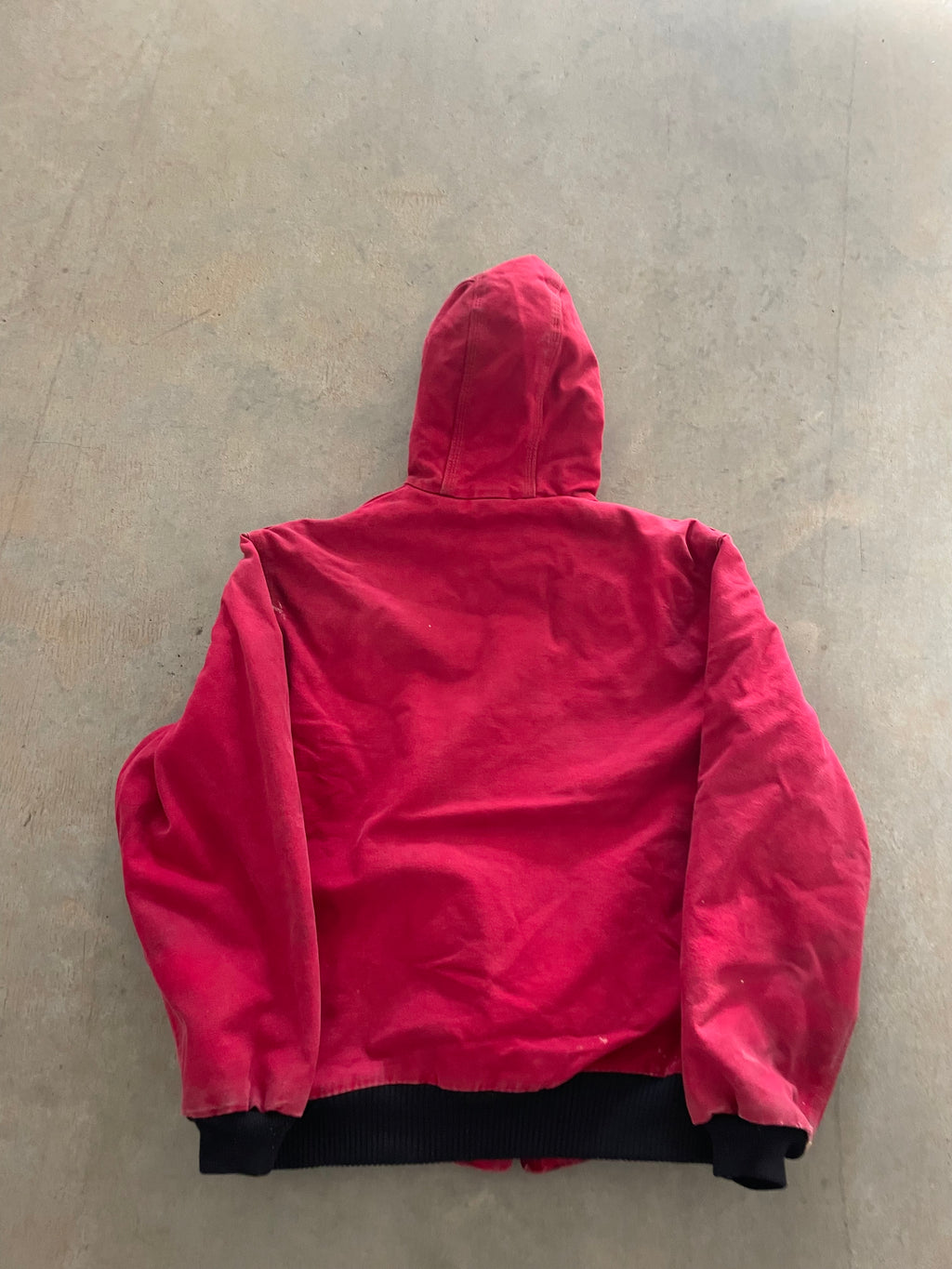 VINTAGE RED CARHARTT JACKET-L