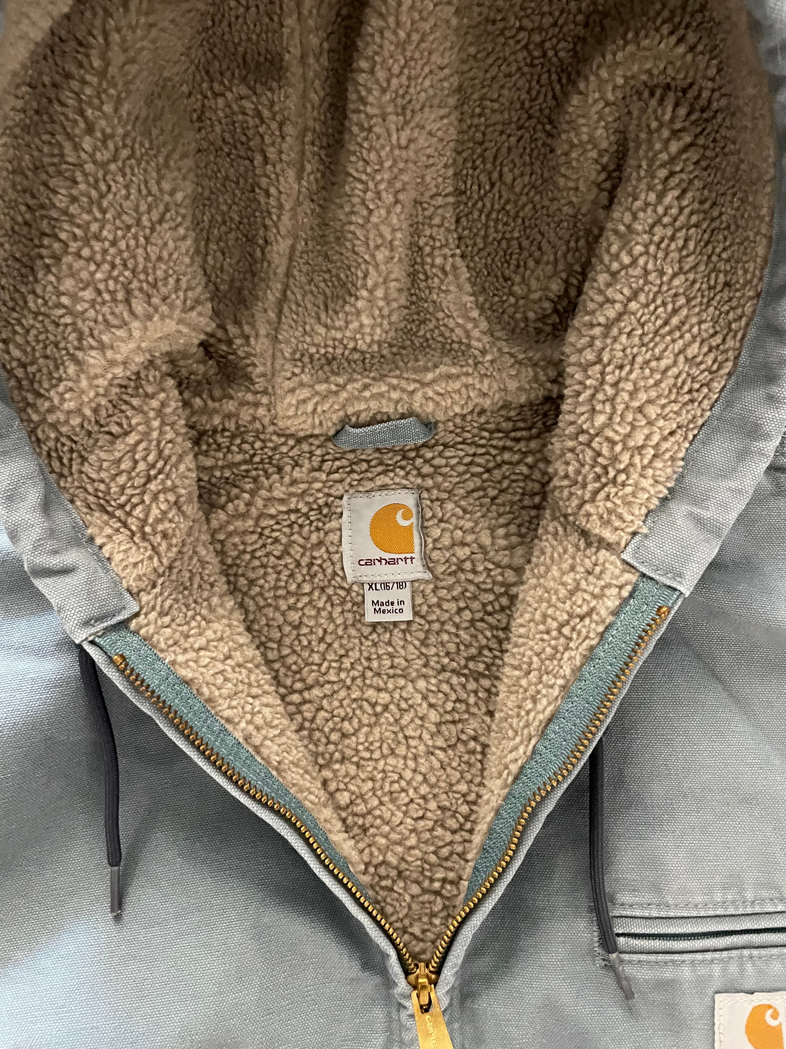 VINTAGE BABY BLUE CARHARTT JACKET-WMNS XL