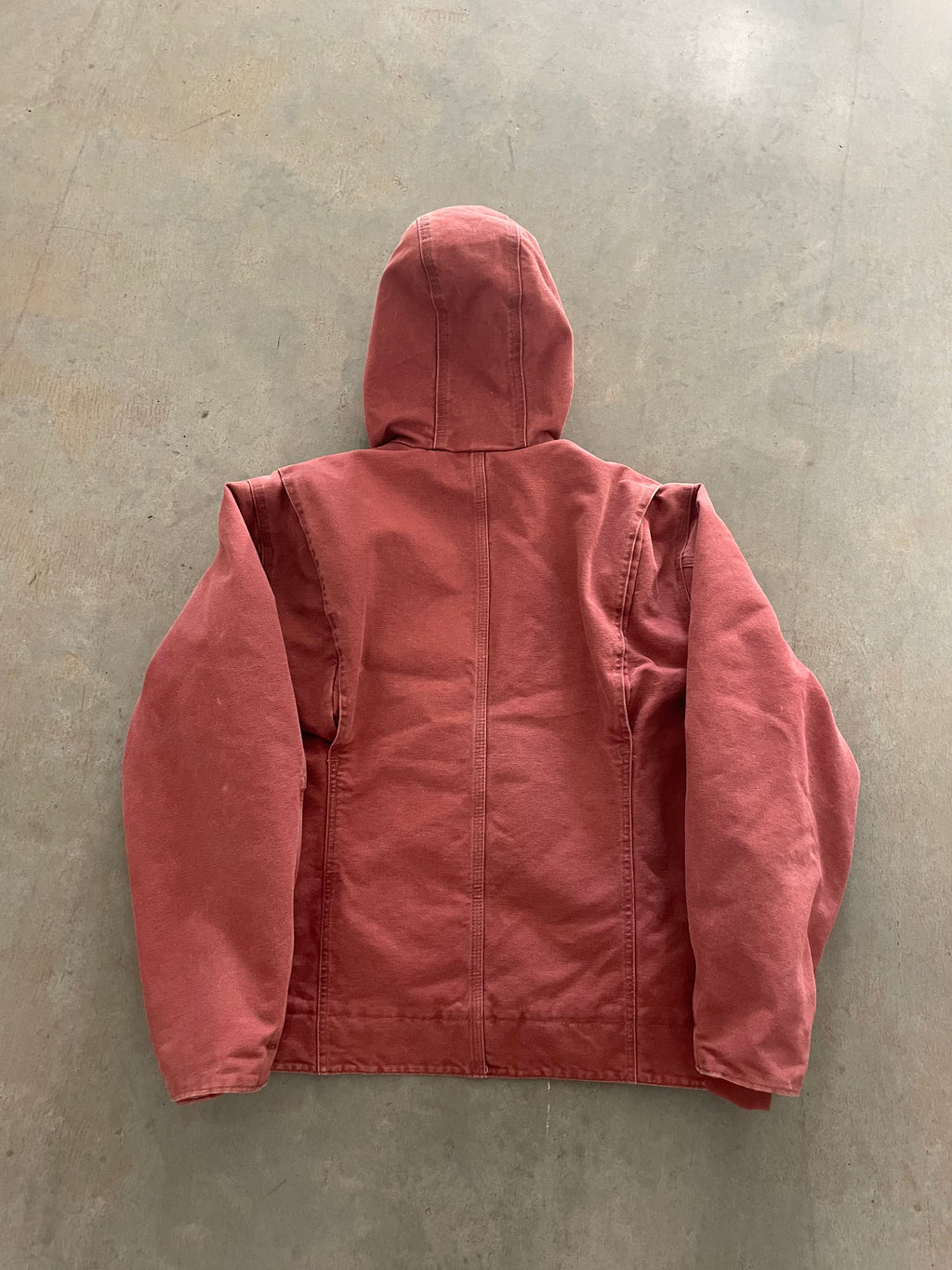 VINTAGE SALMON CARHARTT JACKET-WMNS XL