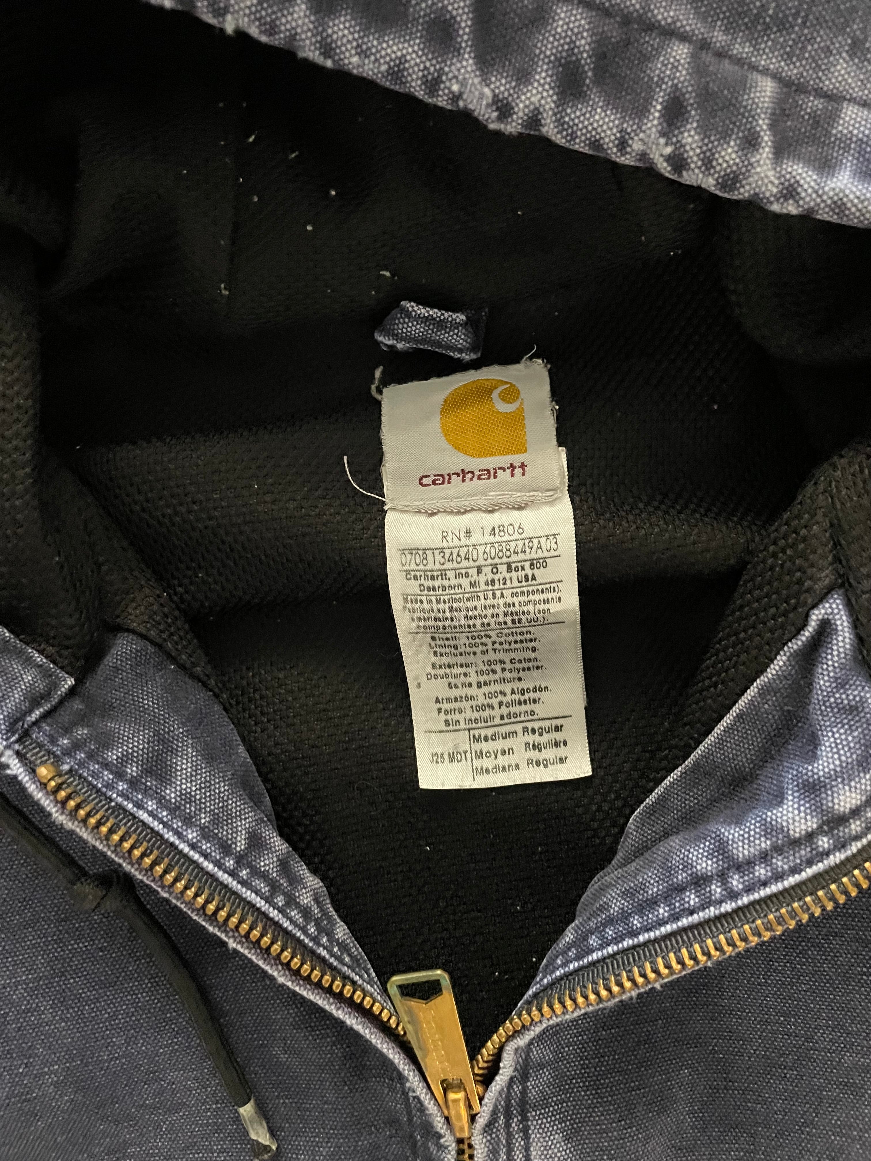 VINTAGE BLUE CARHARTT JACKET-M