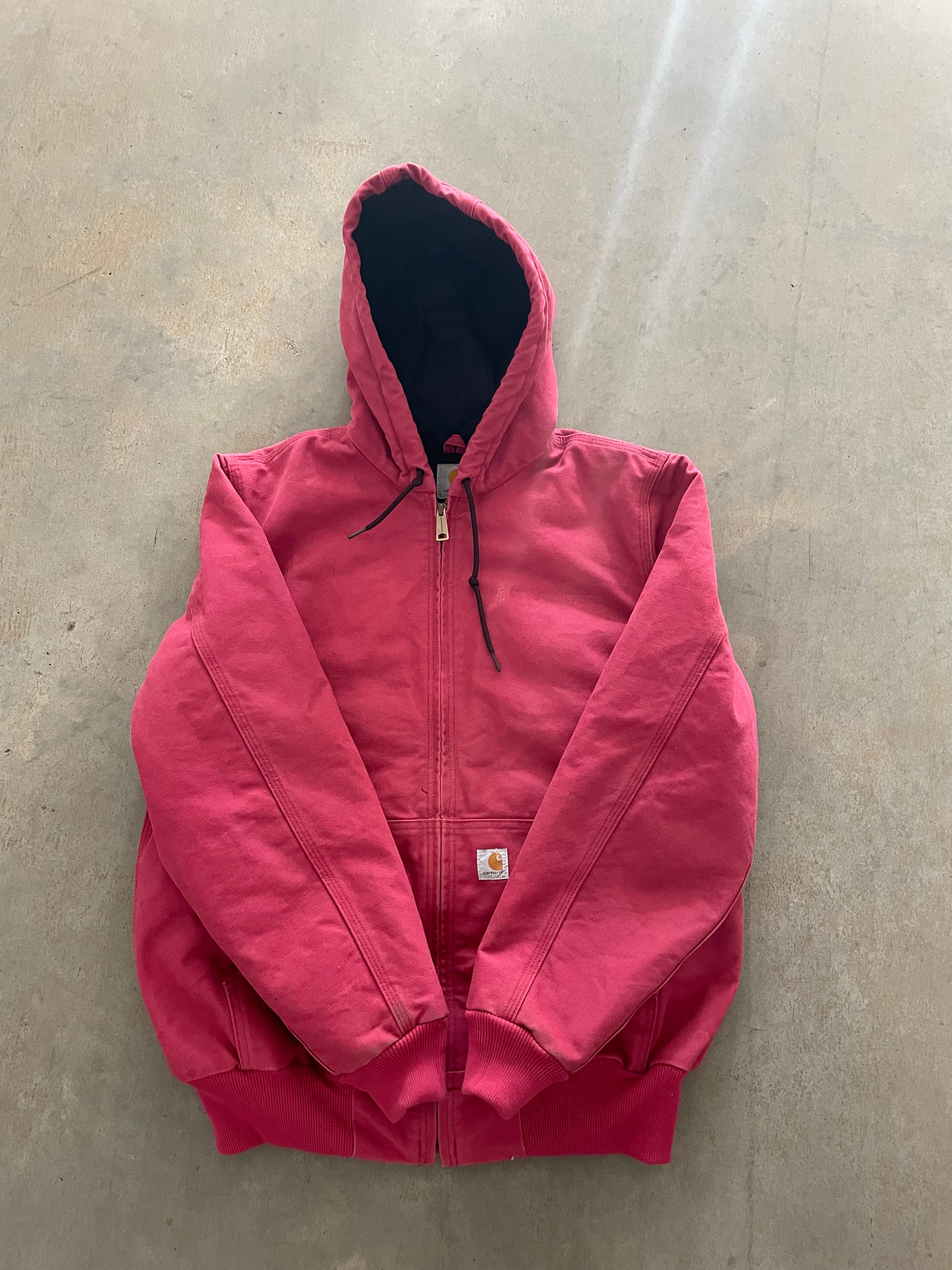 VINTAGE PINK CARHARTT JACKET-M