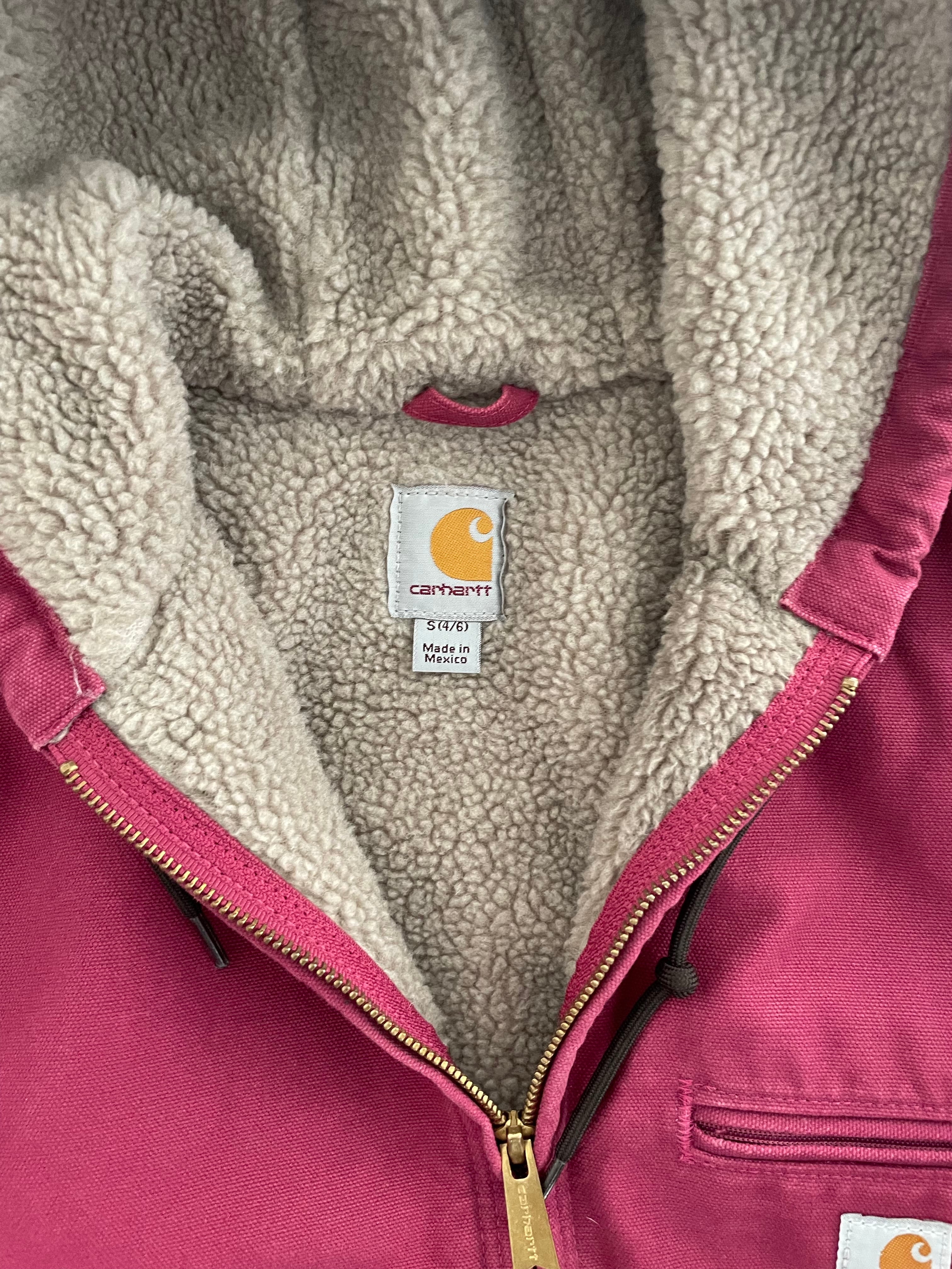 VINTAGE PINK CARHARTT JACKET-WMNS S