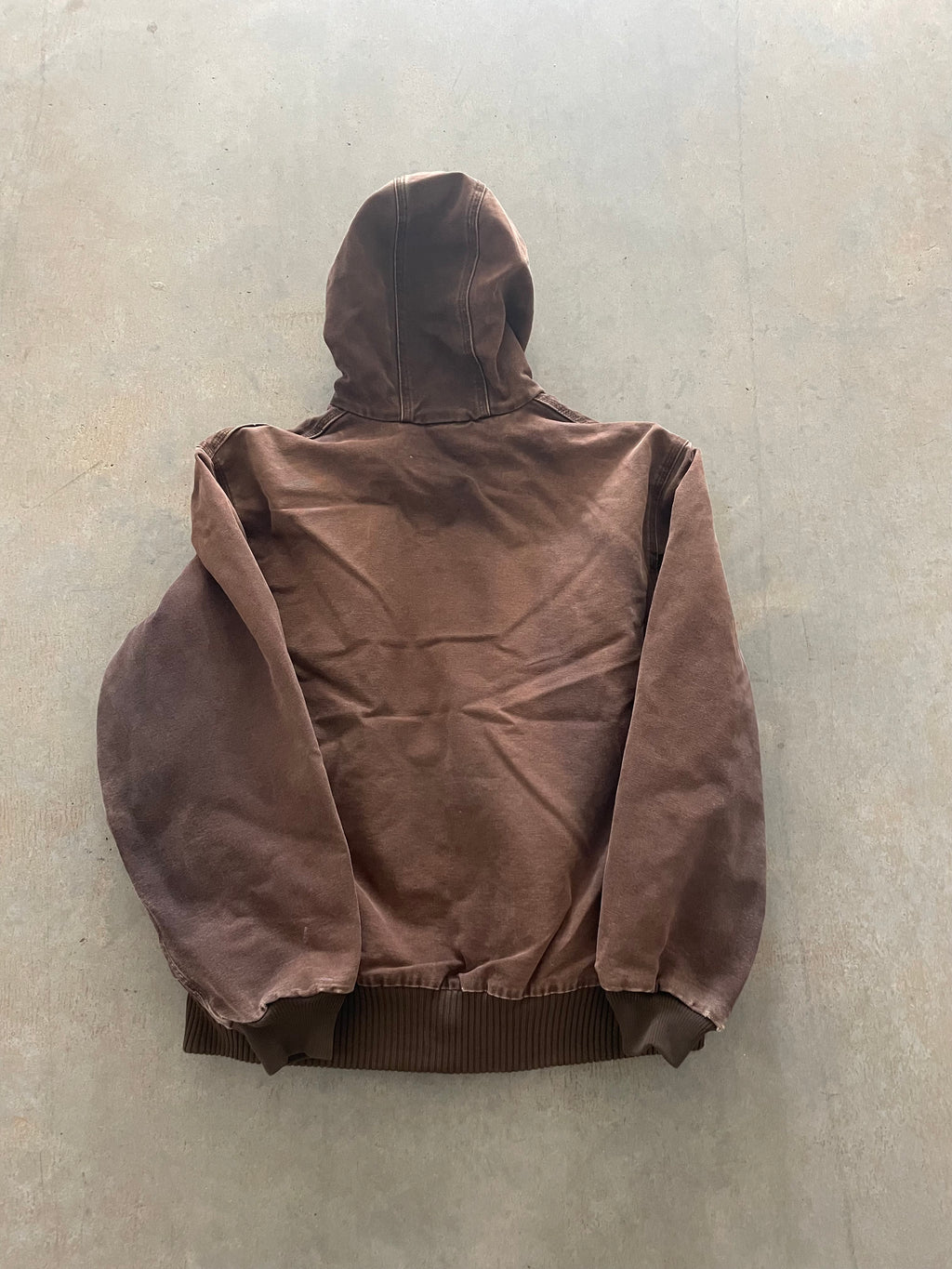 VINTAGE BROWN CARHARTT JACKET-L