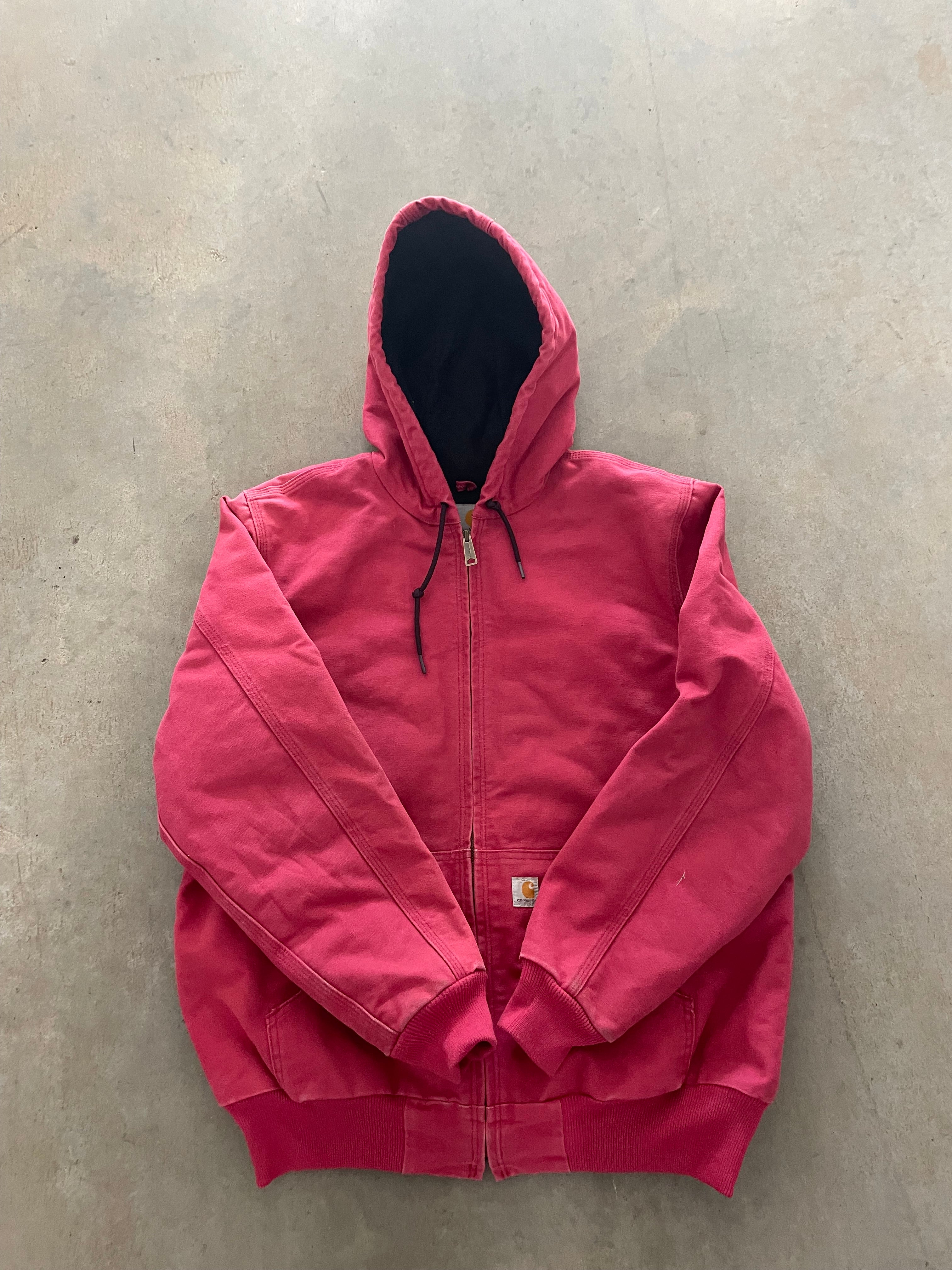 VINTAGE PINK CARHARTT JACKET-WMNS L