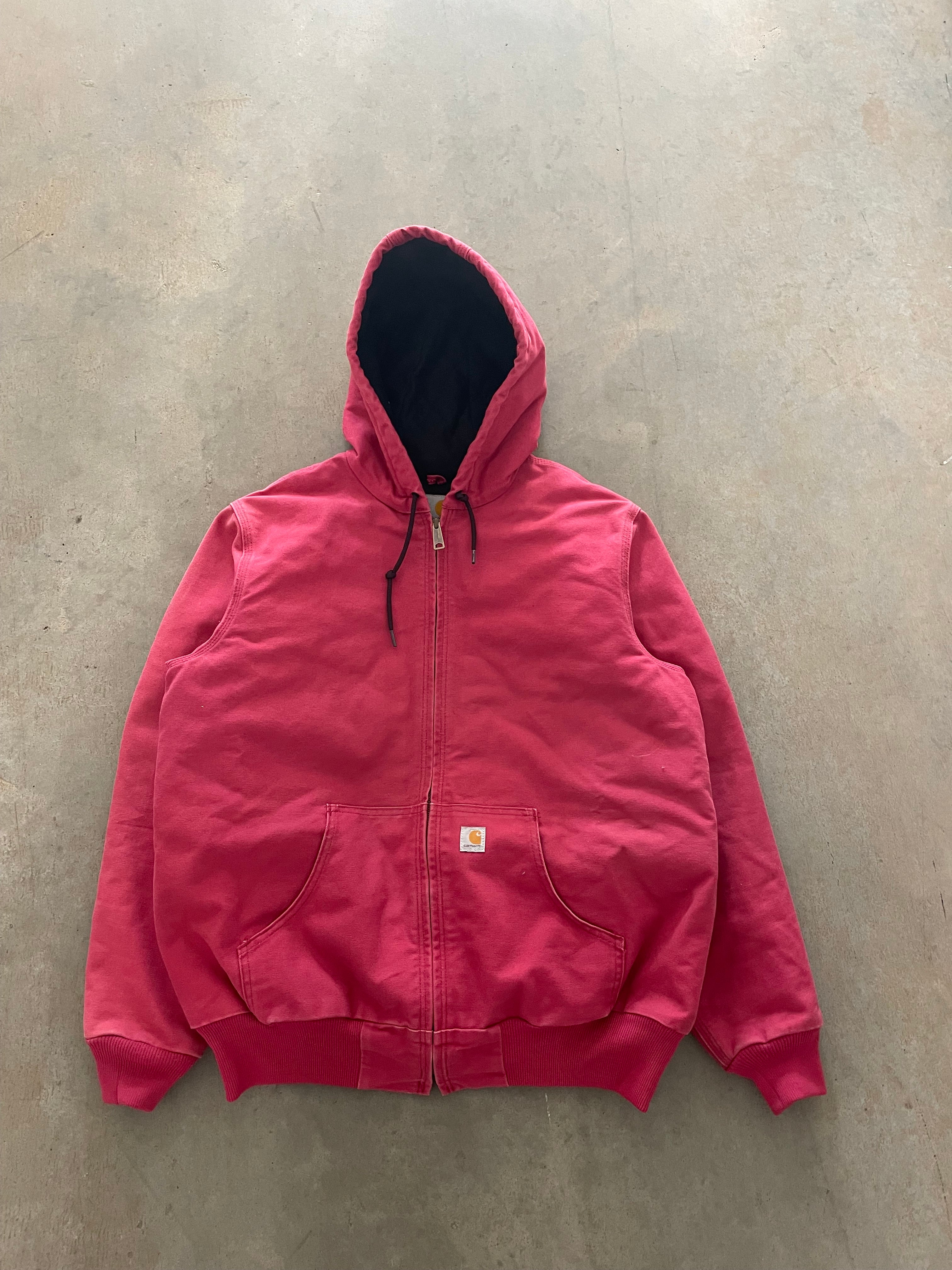 VINTAGE PINK CARHARTT JACKET-WMNS L