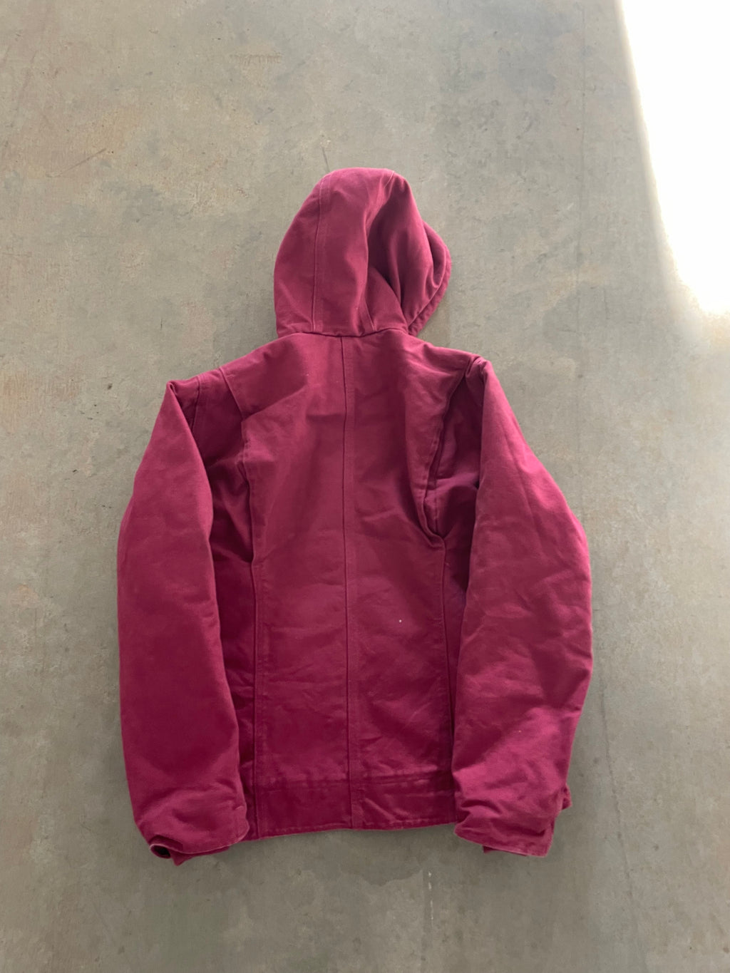 VINTAGE PINK CARHARTT JACKET-WMNS S