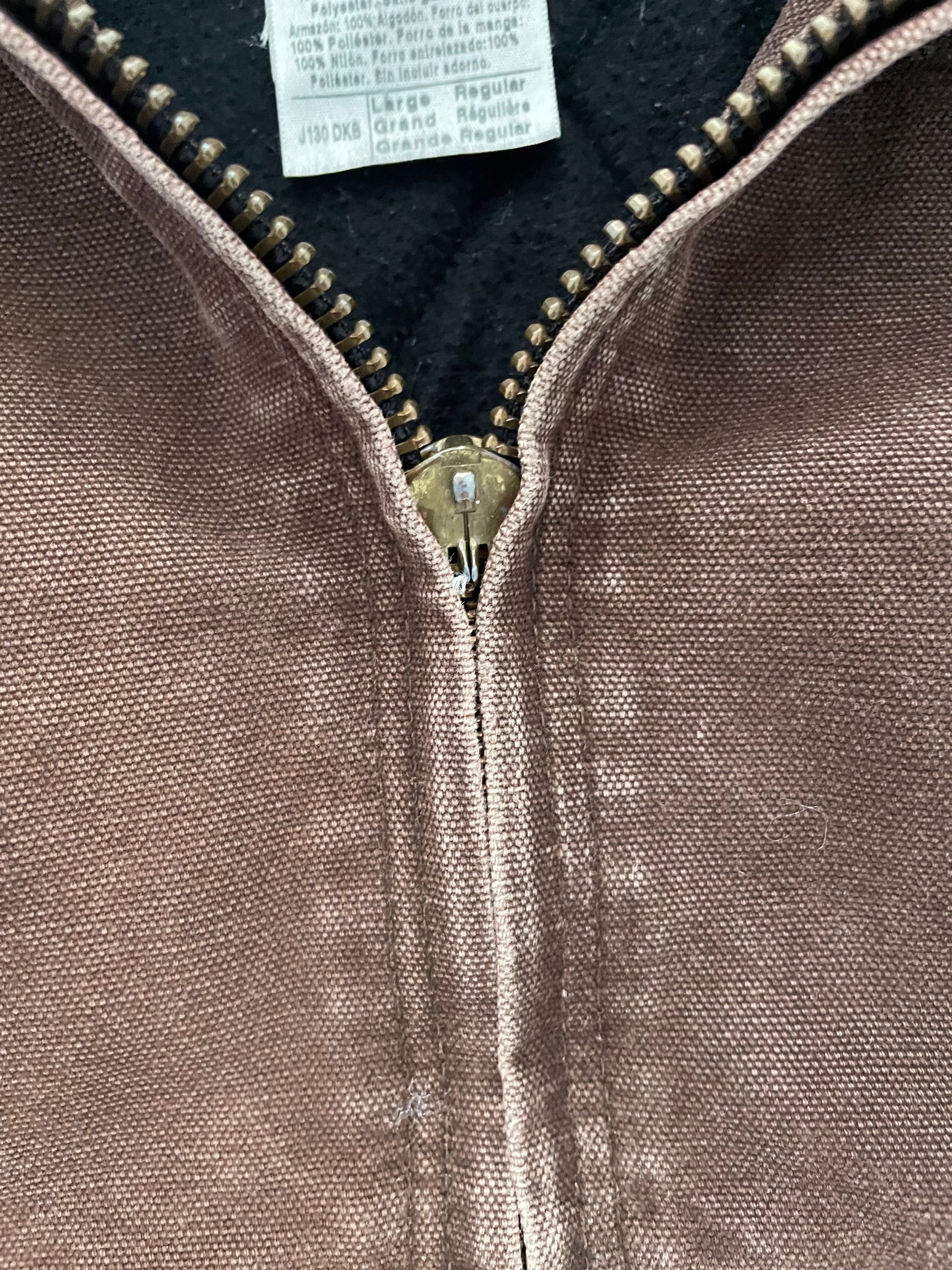 VINTAGE BROWN CARHARTT JACKET-L