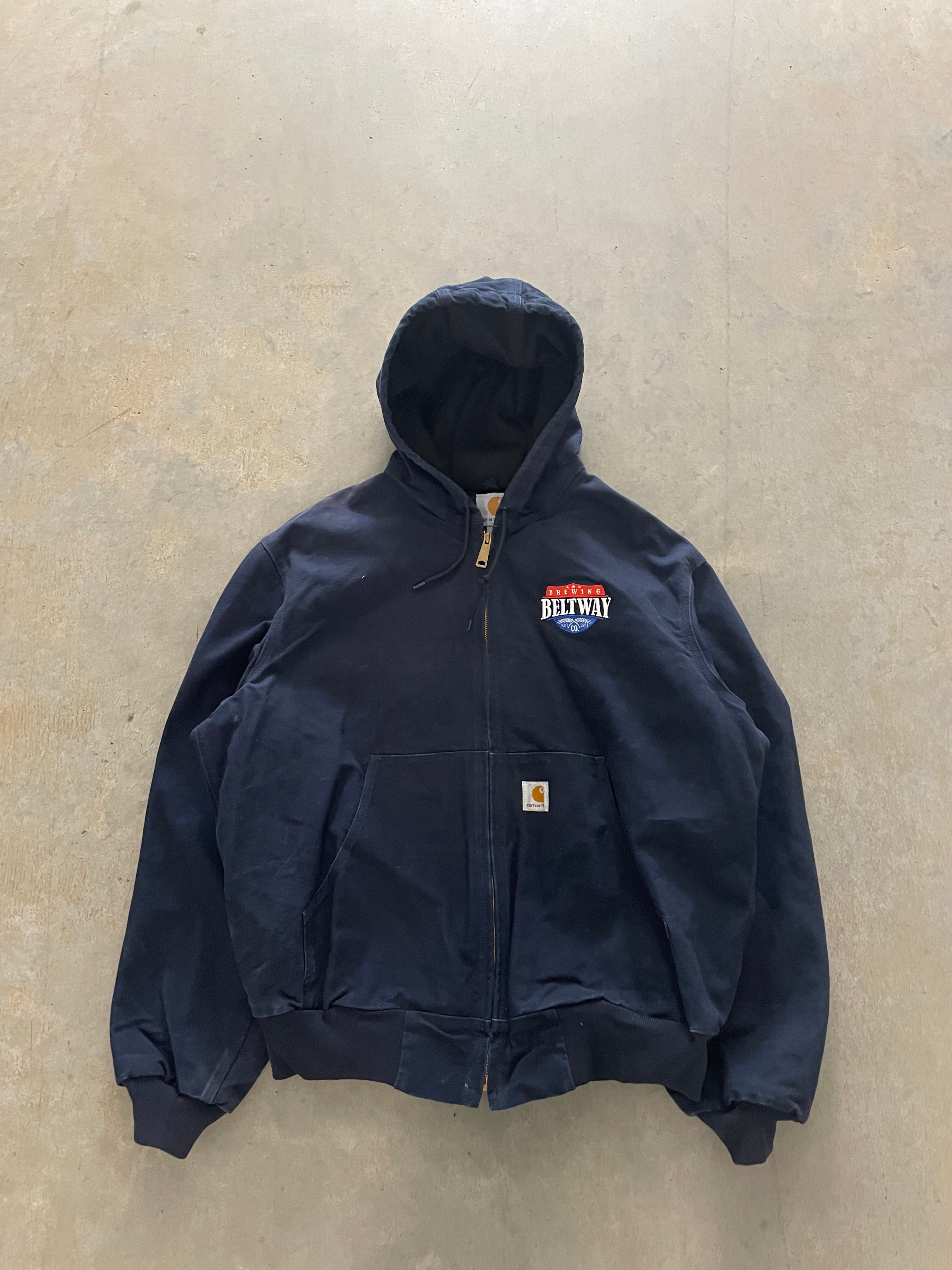 VINTAGE BLUE CARHARTT JACKET-L