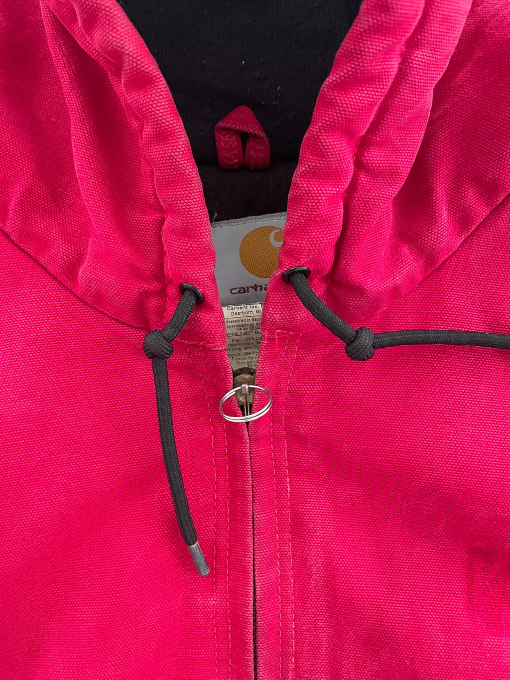 VINTAGE RED CARHARTT JACKET-XL