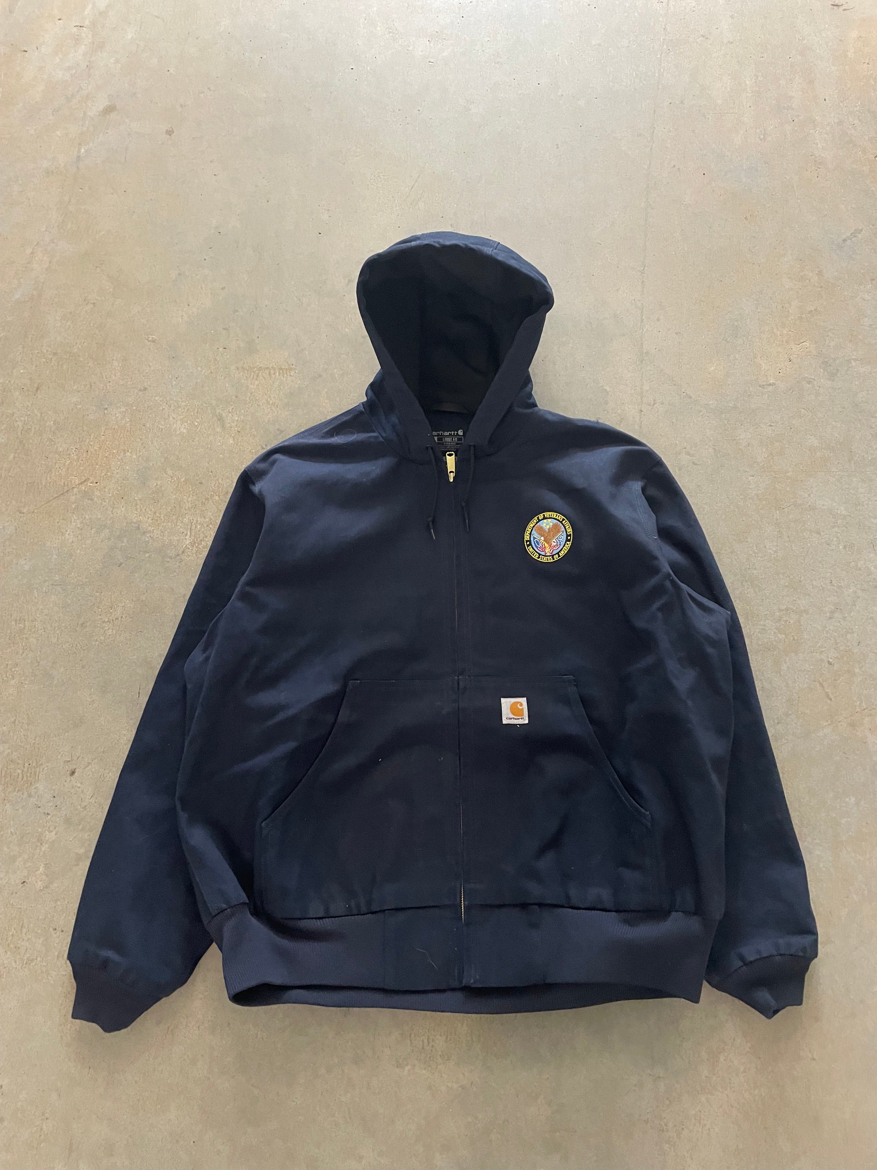 BLUE CARHARTT JACKET-XL