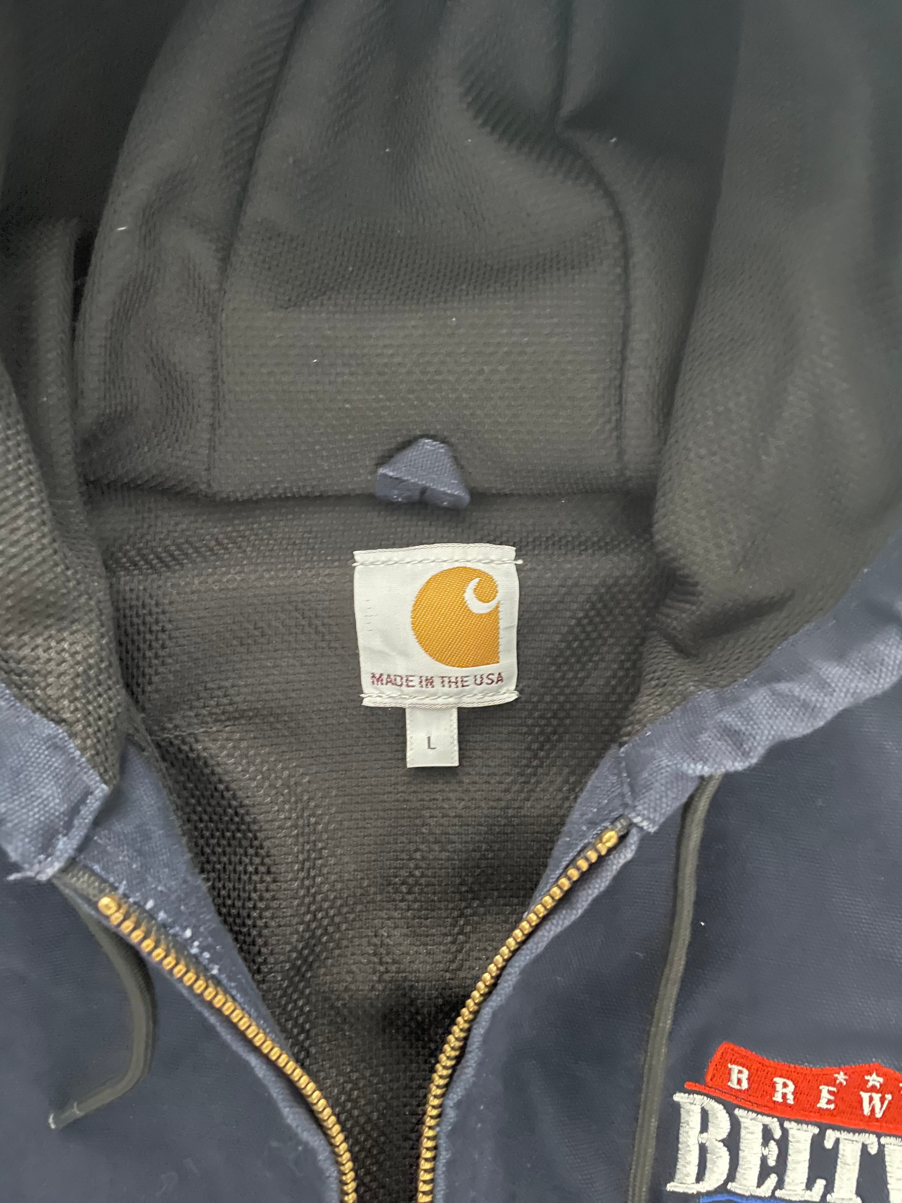 VINTAGE BLUE CARHARTT JACKET-L