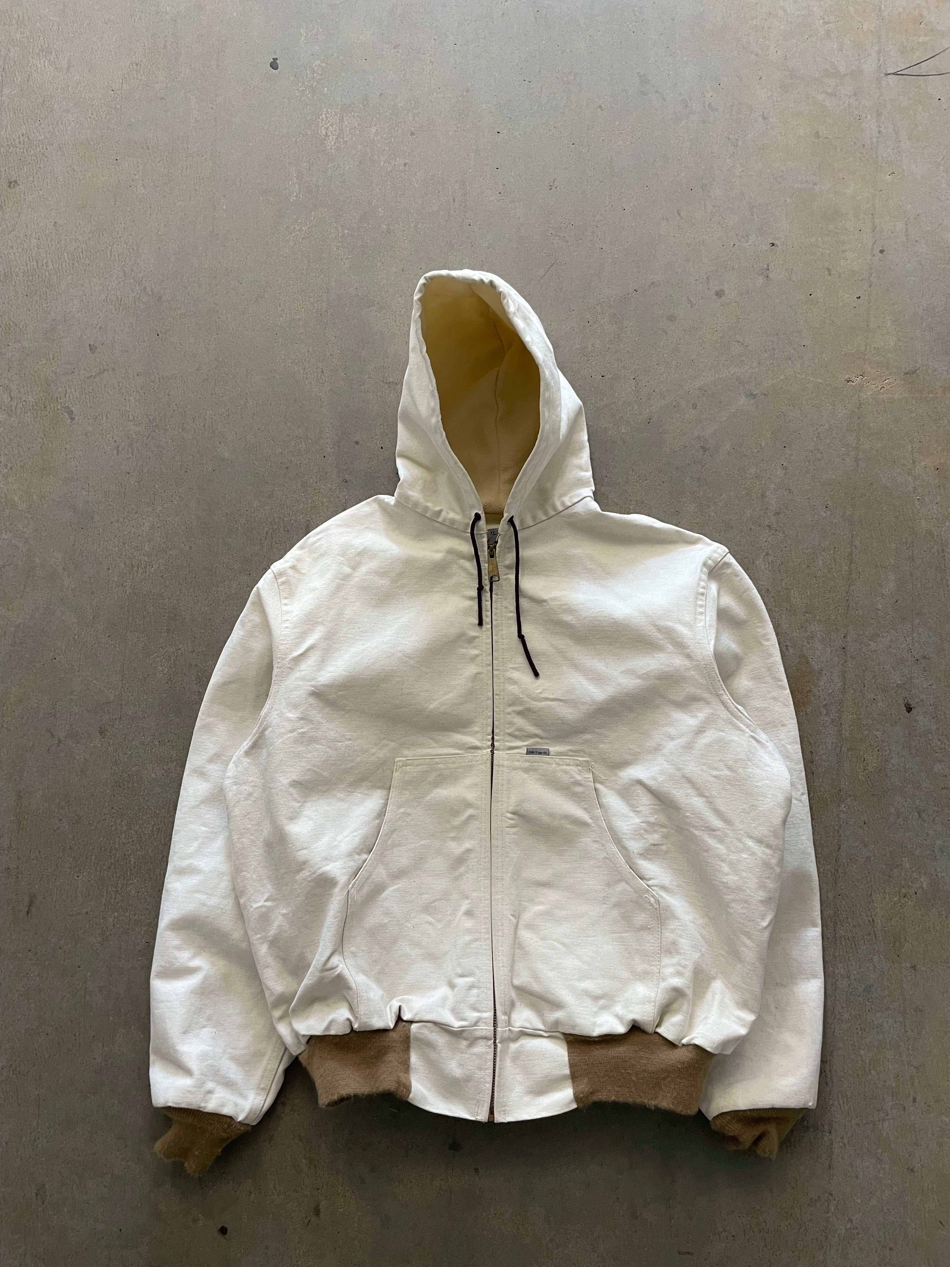 VINTAGE BEIGE CARHARTT JACKET-XL