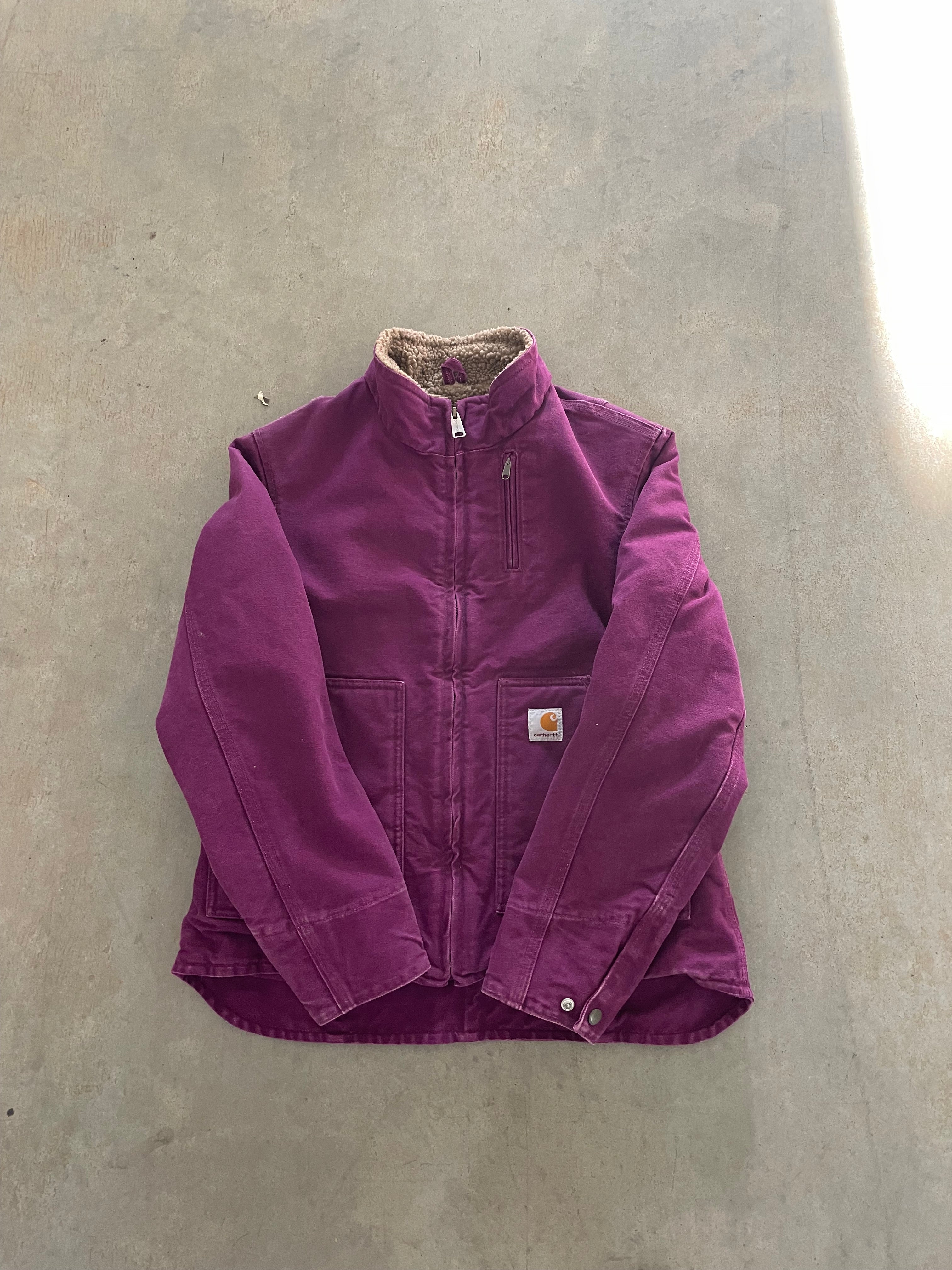 VINTAGE PURPLE CARHARTT JACKET-WMNS S