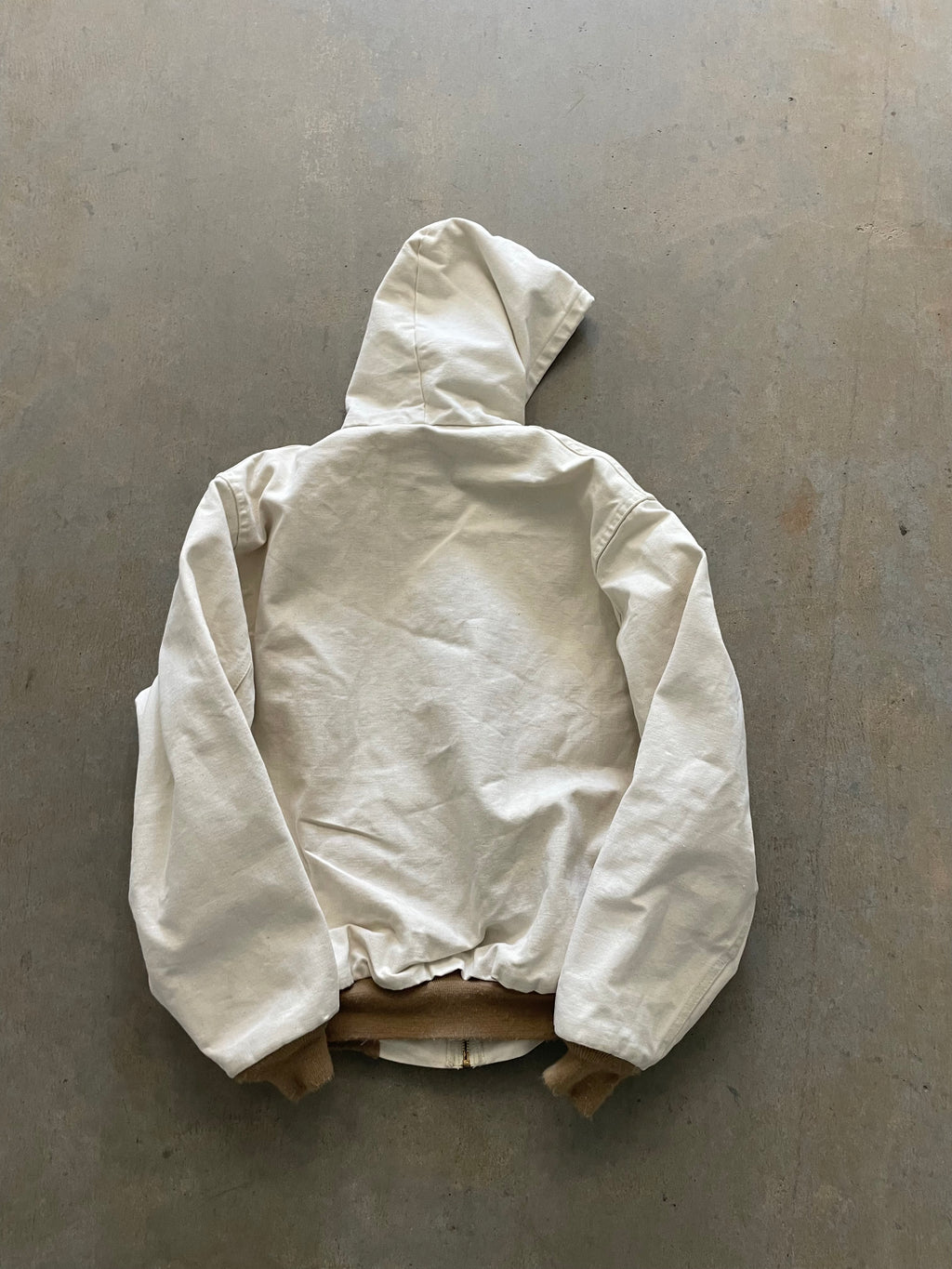 VINTAGE BEIGE CARHARTT JACKET-XL