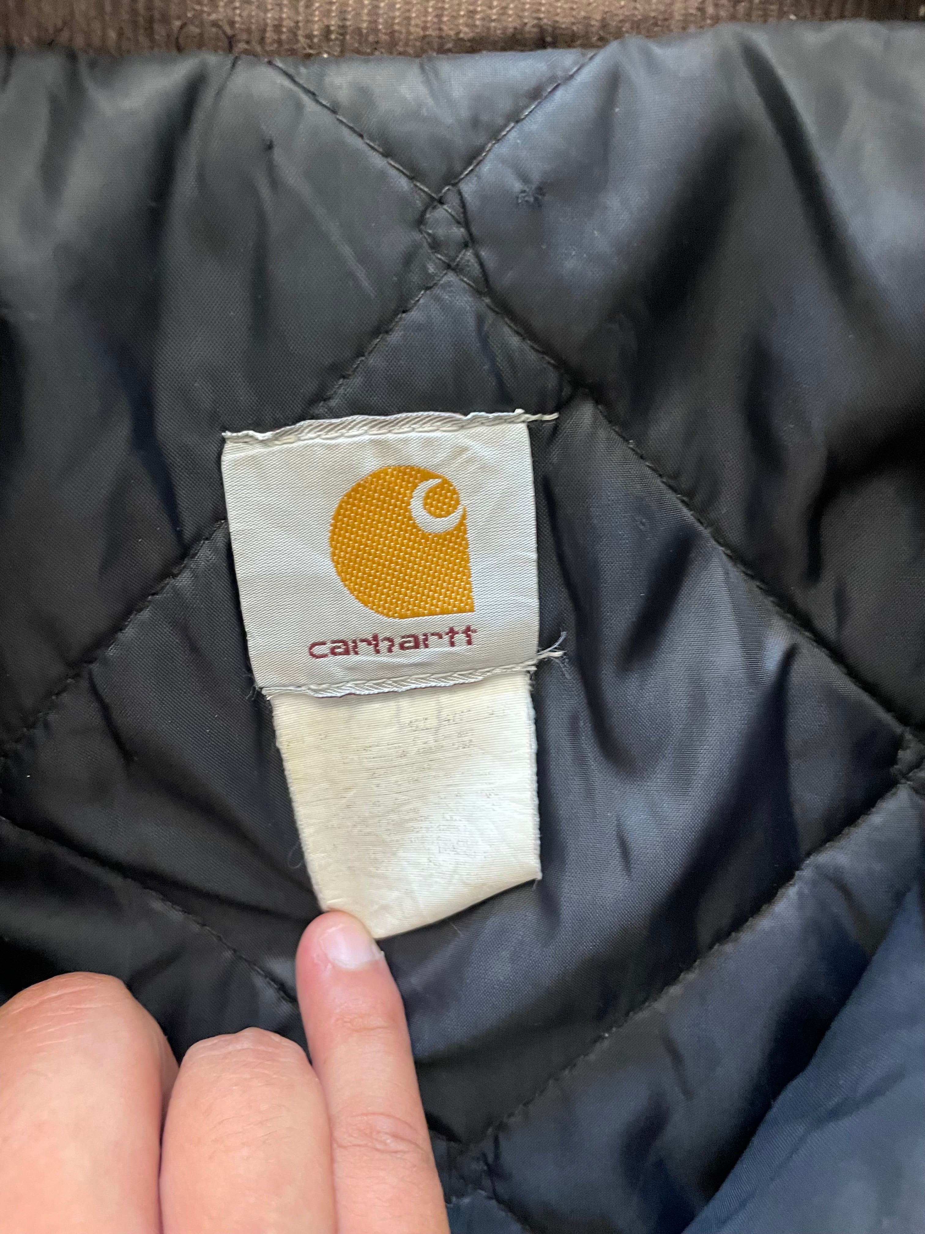 VINTAGE BLACK CARHARTT JACKET-XLT