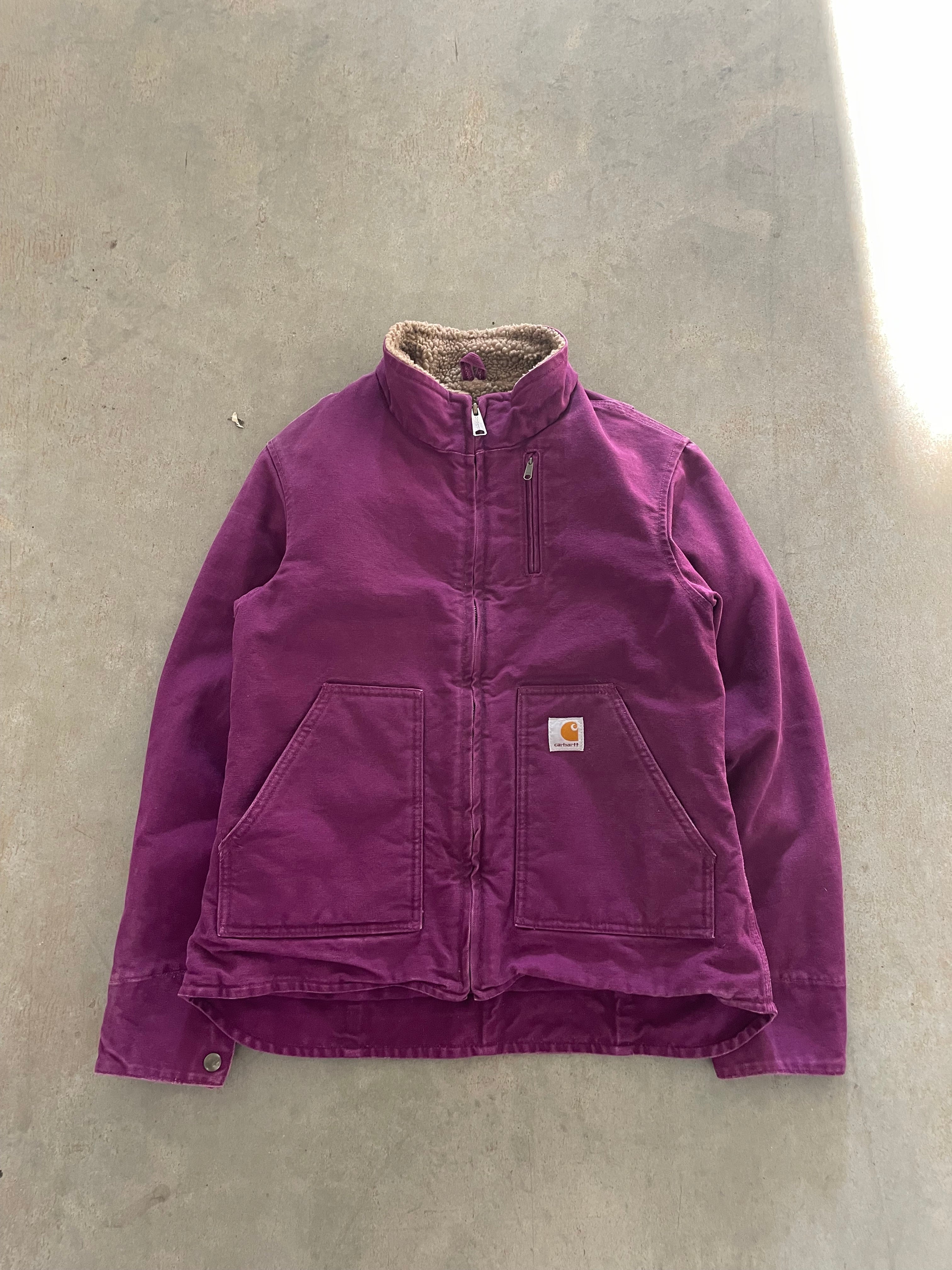 VINTAGE PURPLE CARHARTT JACKET-WMNS S