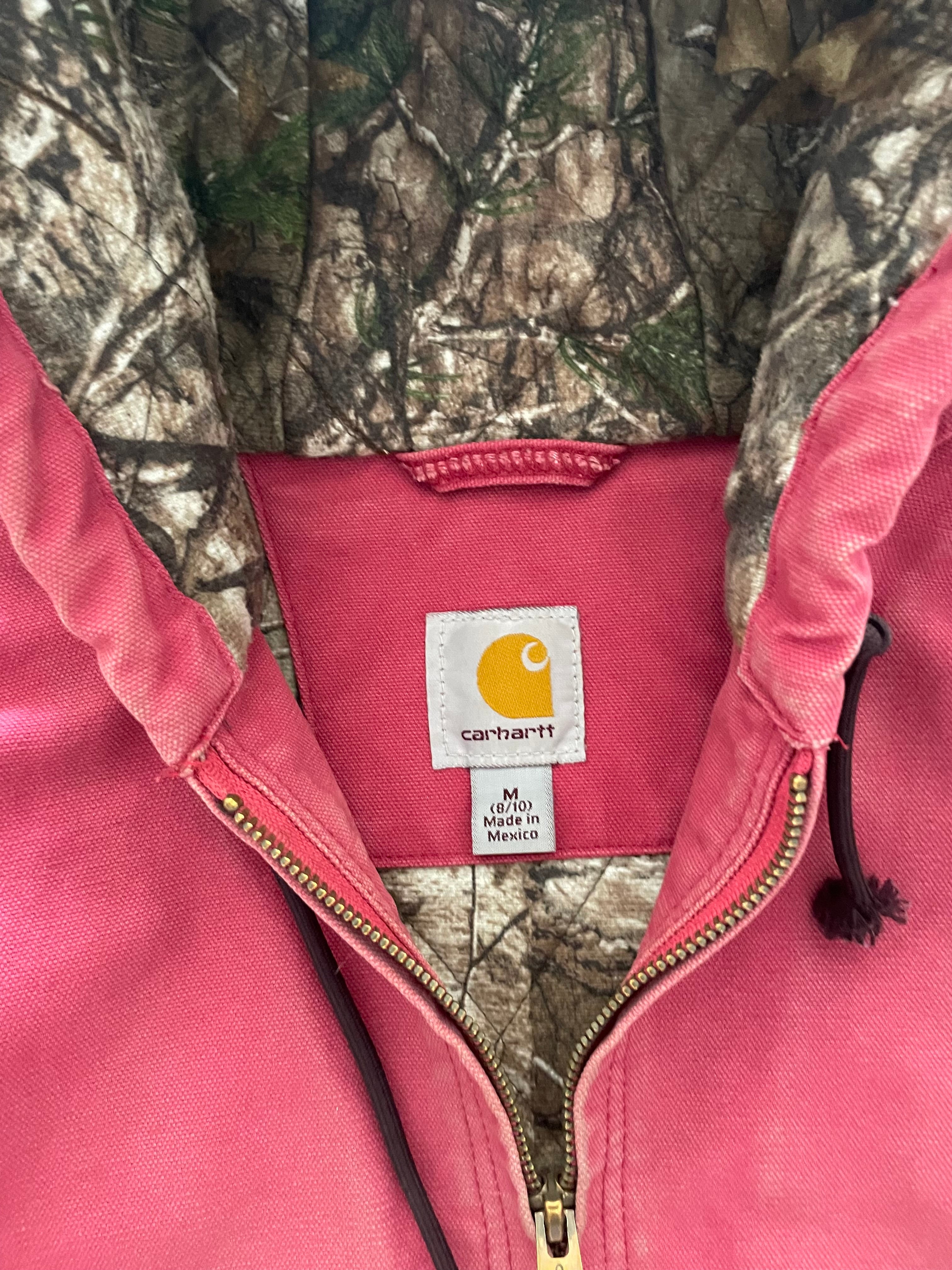 VINTAGE PINK CARHARTT JACKET-WMNS M