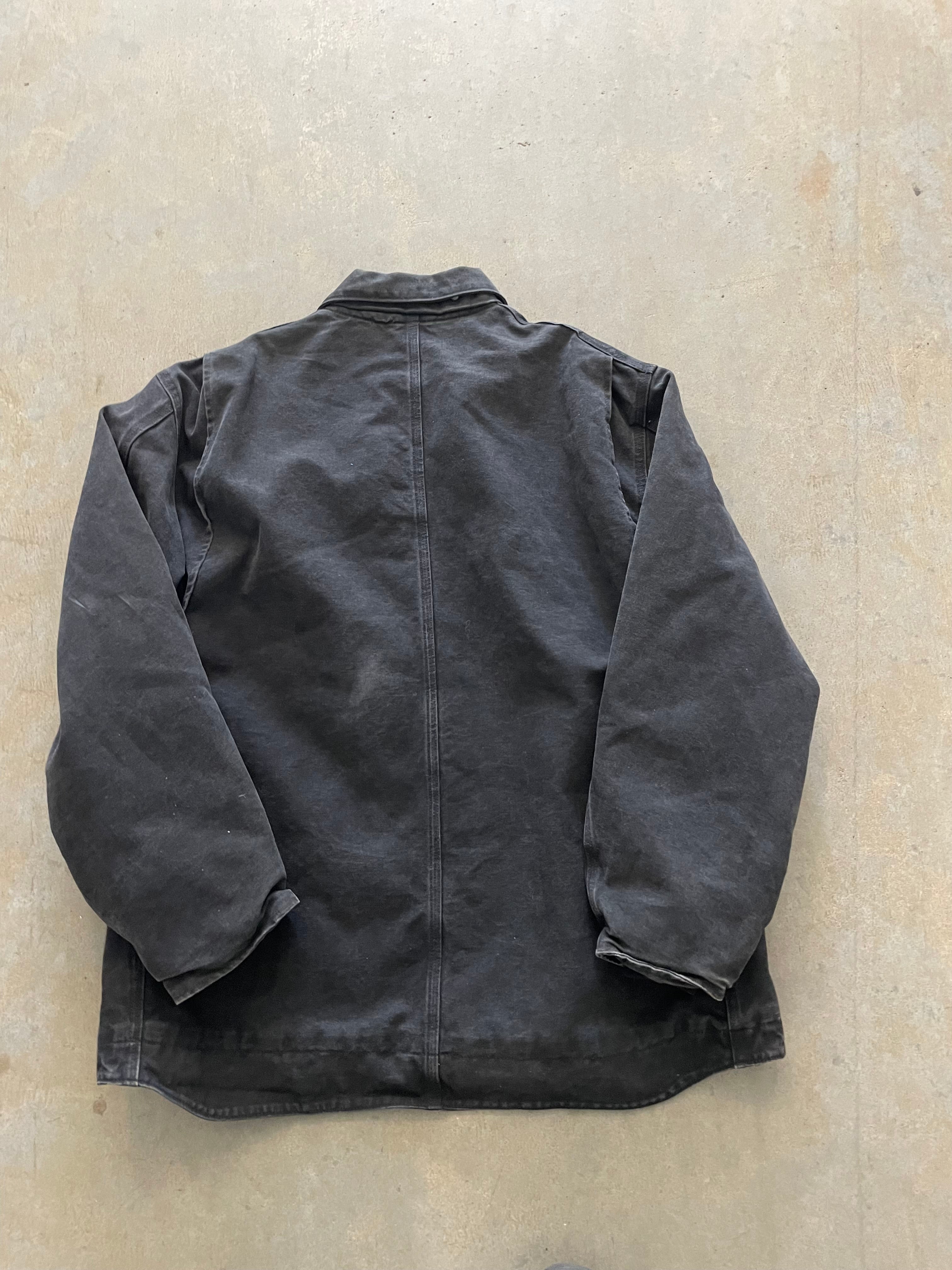 VINTAGE BLACK CARHARTT JACKET-XL