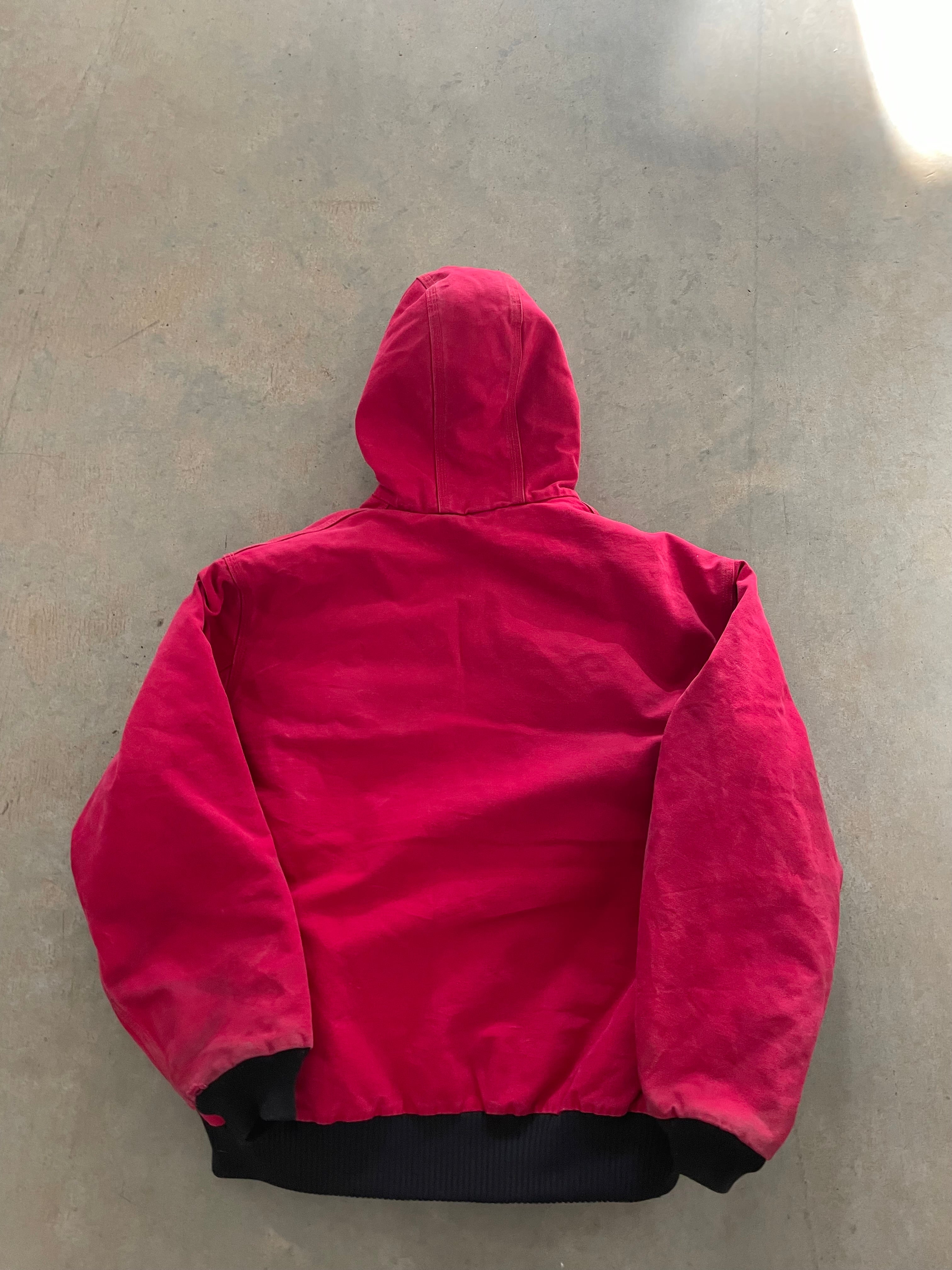 VINTAGE RED CARHARTT JACKET-XL