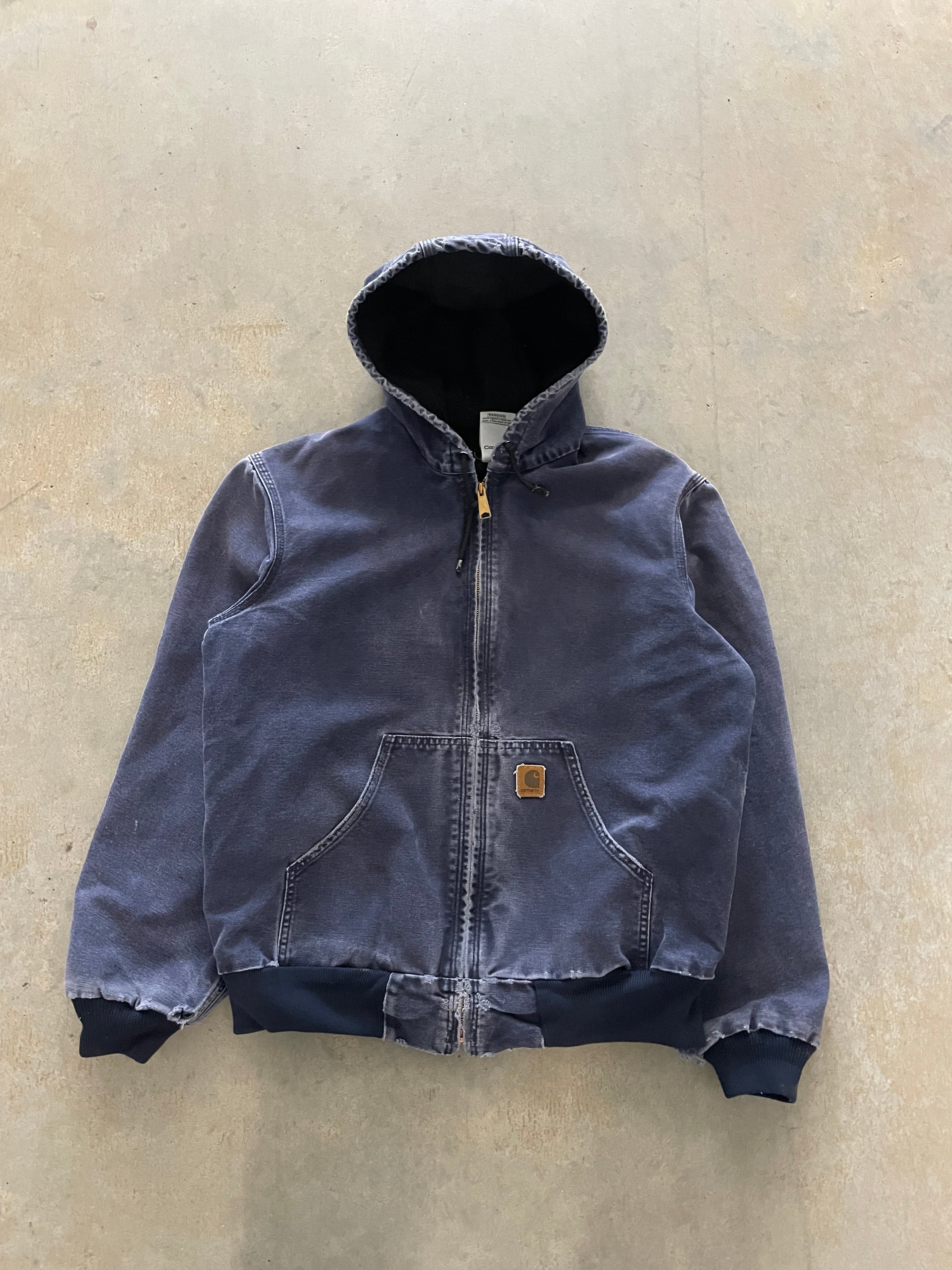 VINTAGE BLUE CARHARTT JACKET-M