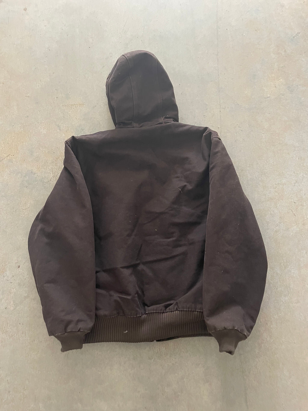 VINTAGE BROWN CARHARTT JACKET-L