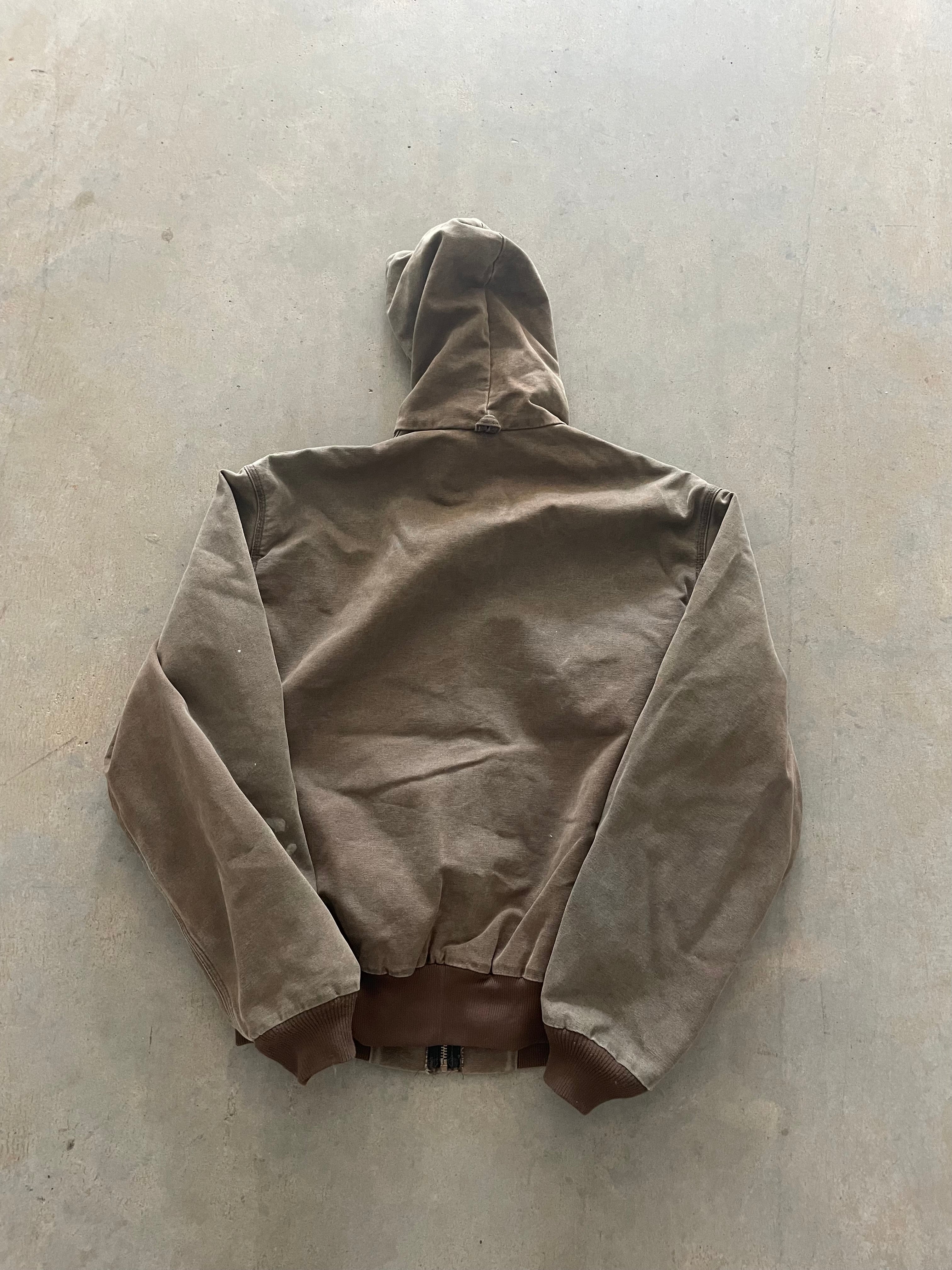VINTAGE BROWN CARHARTT JACKET-L