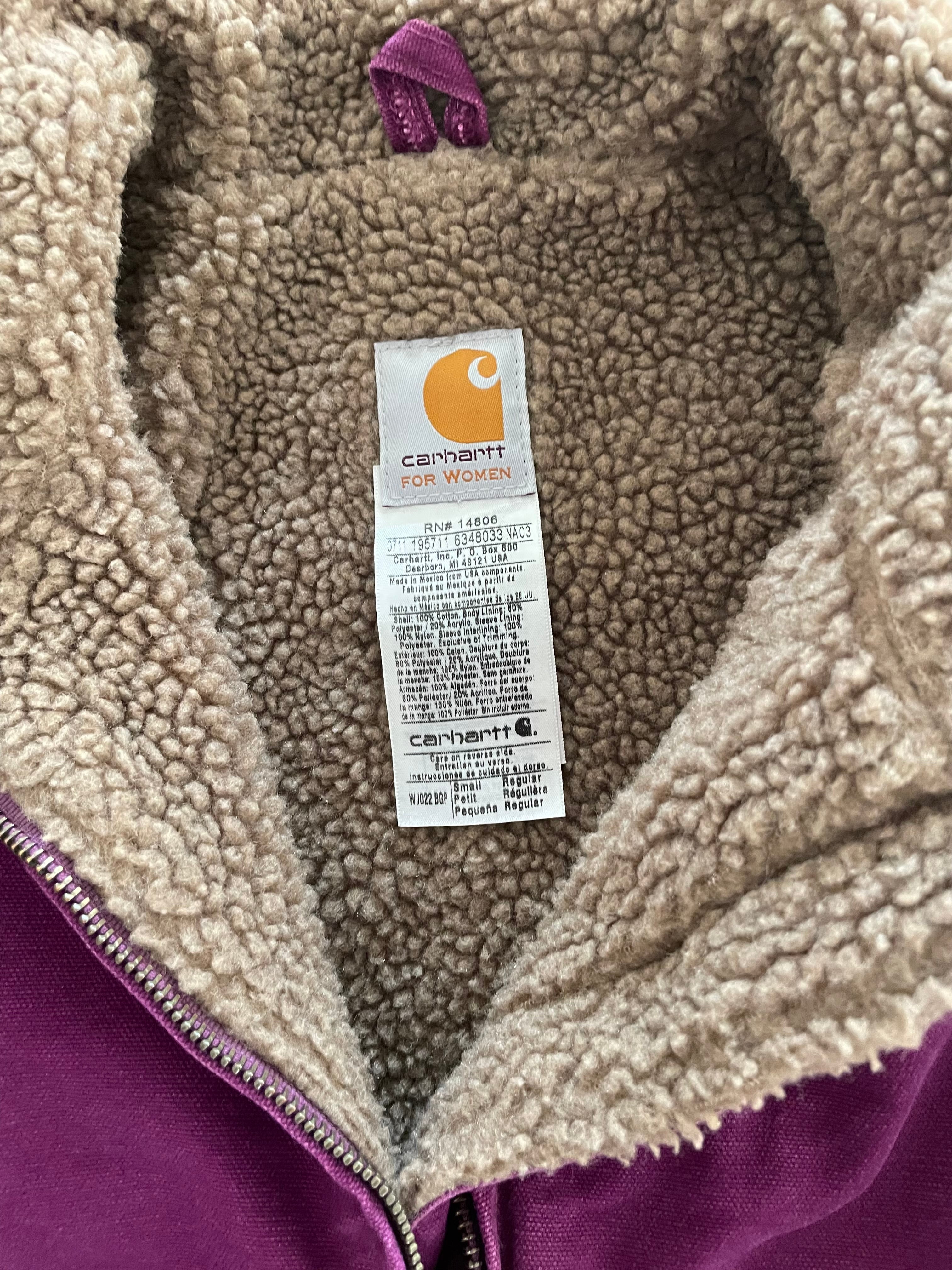 VINTAGE PURPLE CARHARTT JACKET-WMNS S