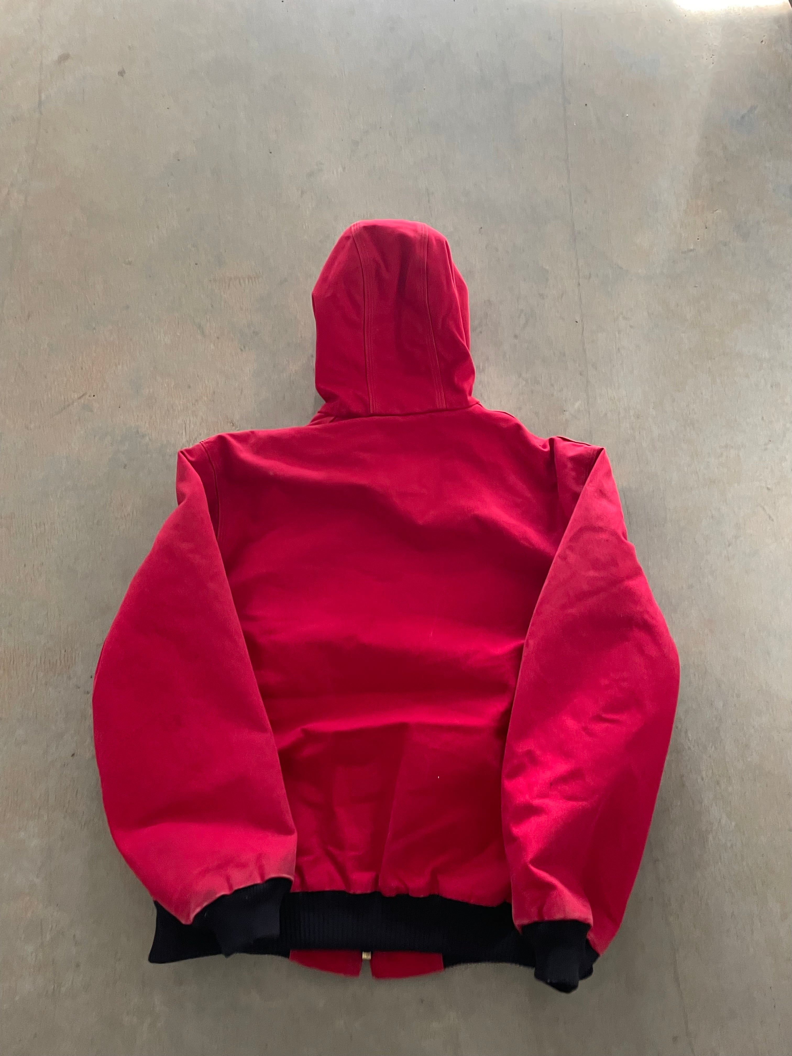 VINTAGE RED CARHARTT JACKET-XL