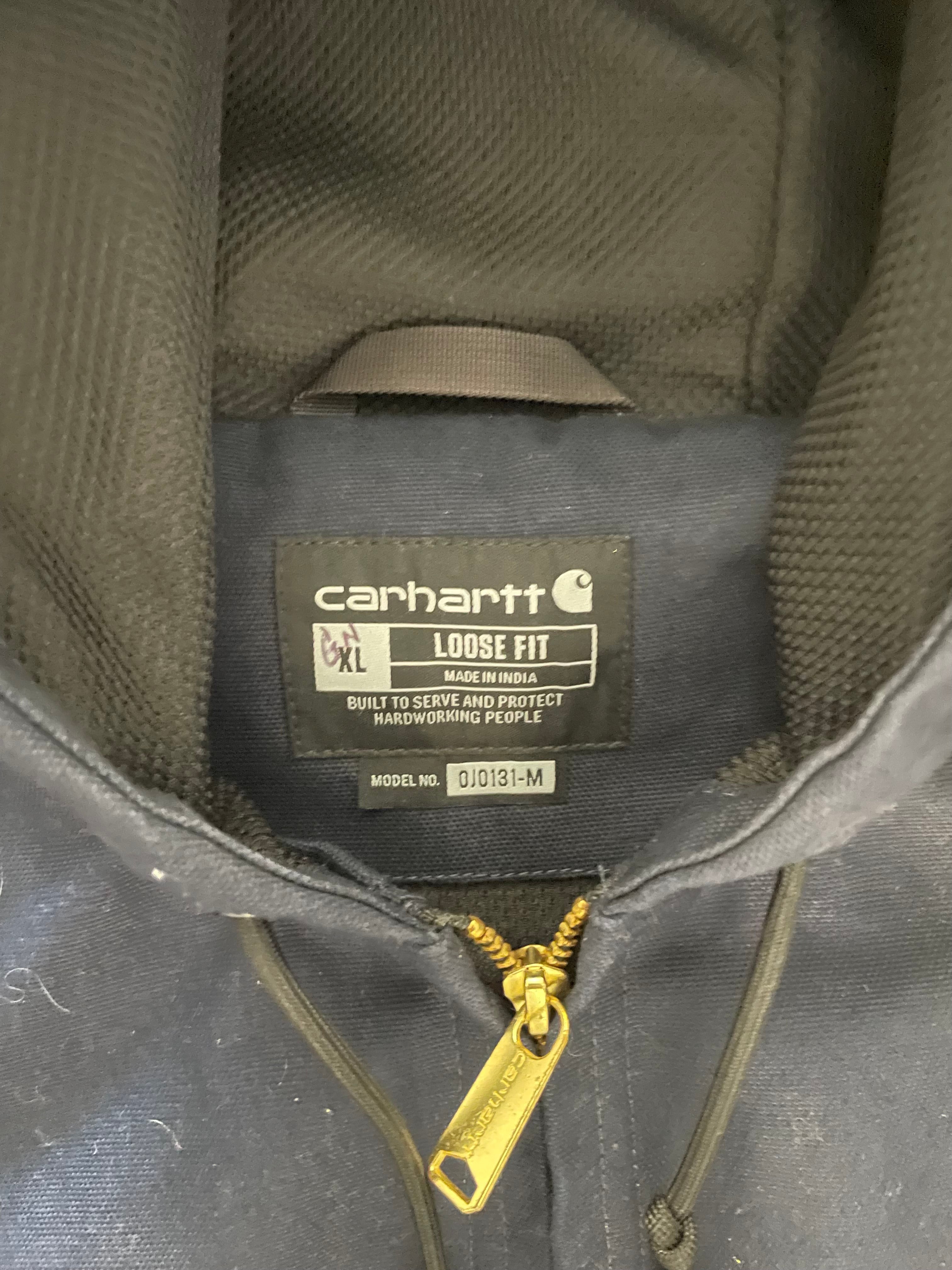 BLUE CARHARTT JACKET-XL