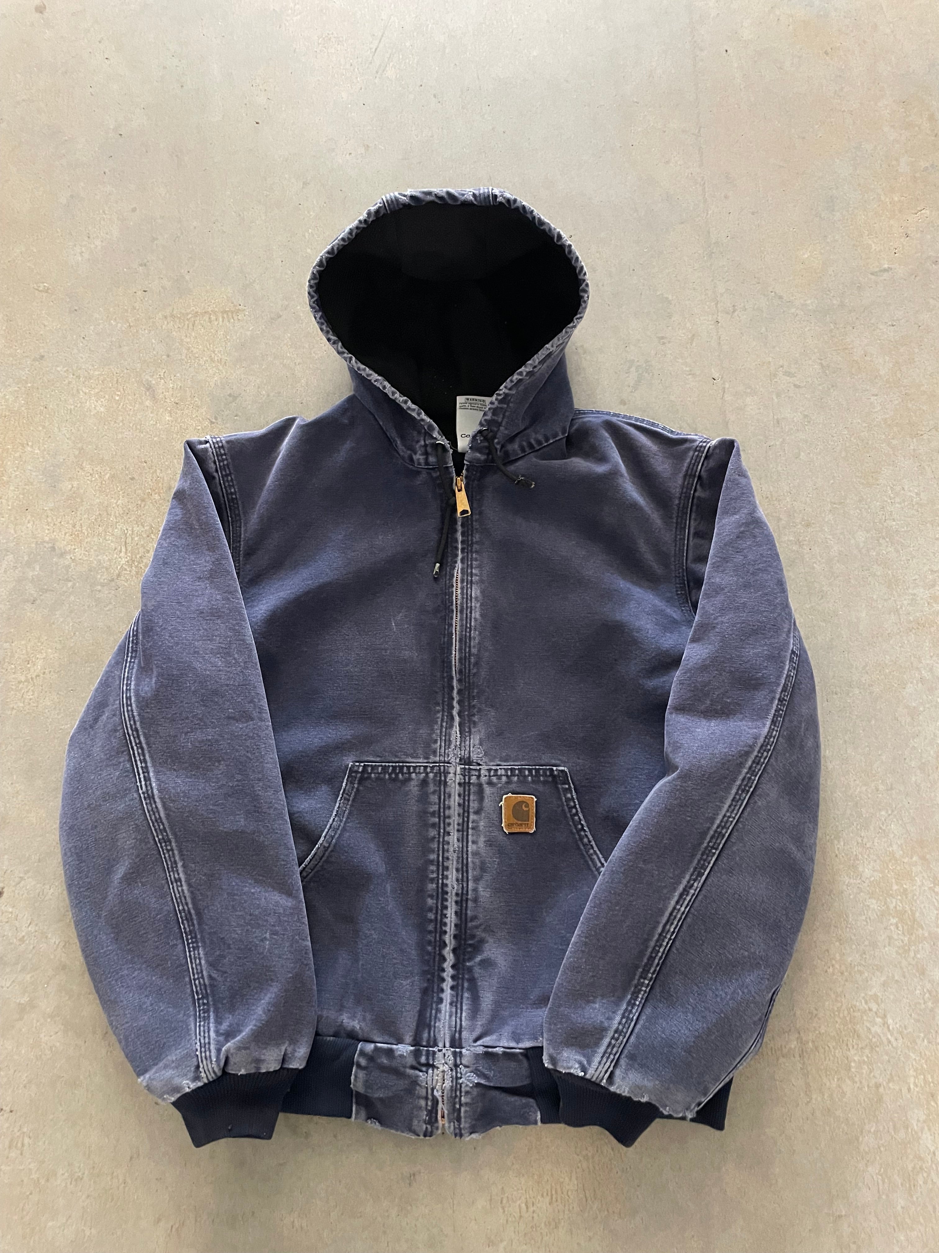 VINTAGE BLUE CARHARTT JACKET-M
