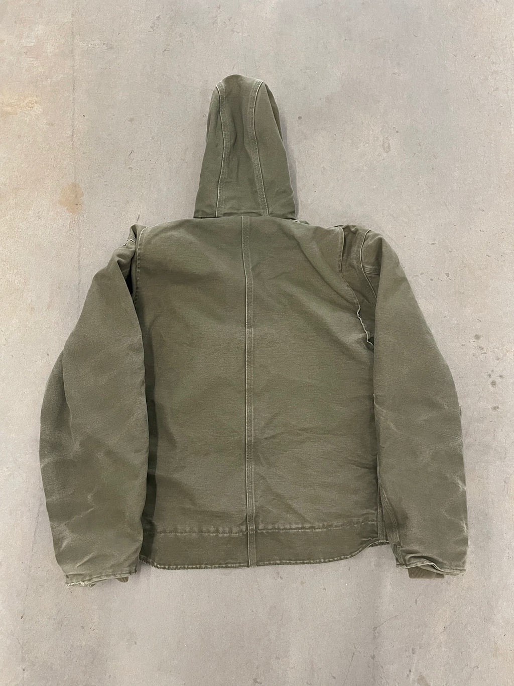 VINTAGE GREEN CARHARTT JACKET-L