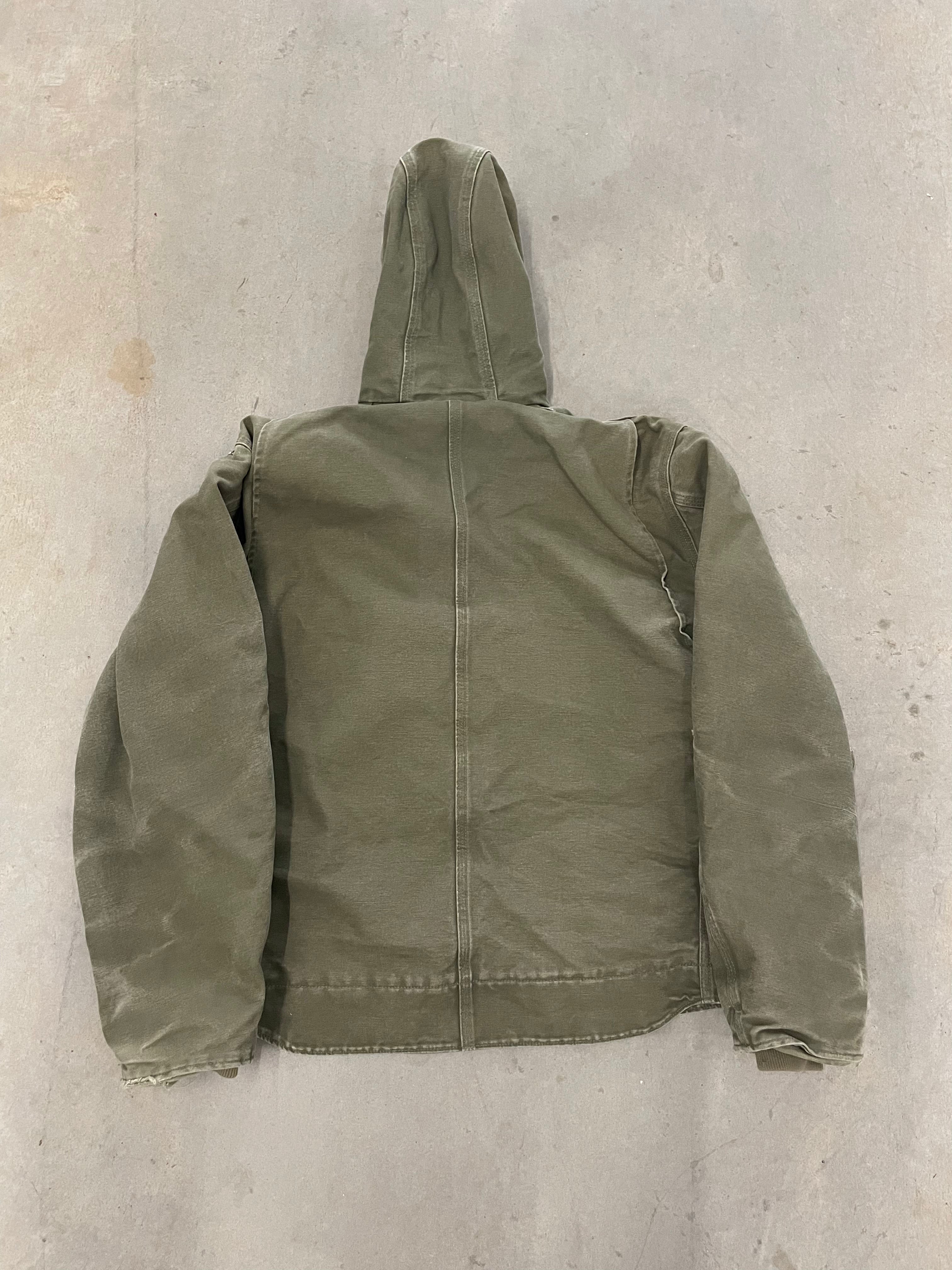 VINTAGE GREEN CARHARTT JACKET-L